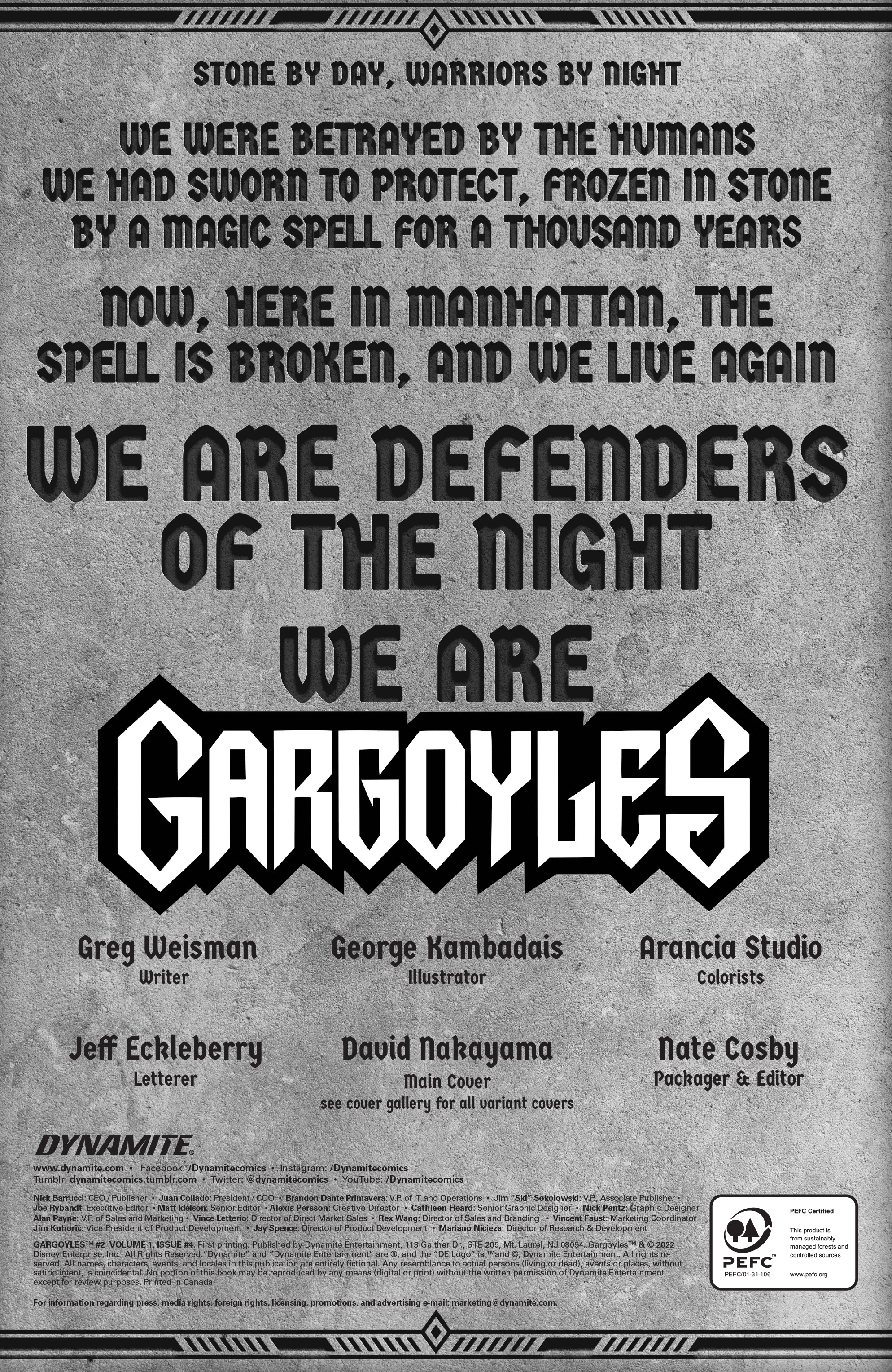 Read online Gargoyles (2022) comic -  Issue #4 - 7