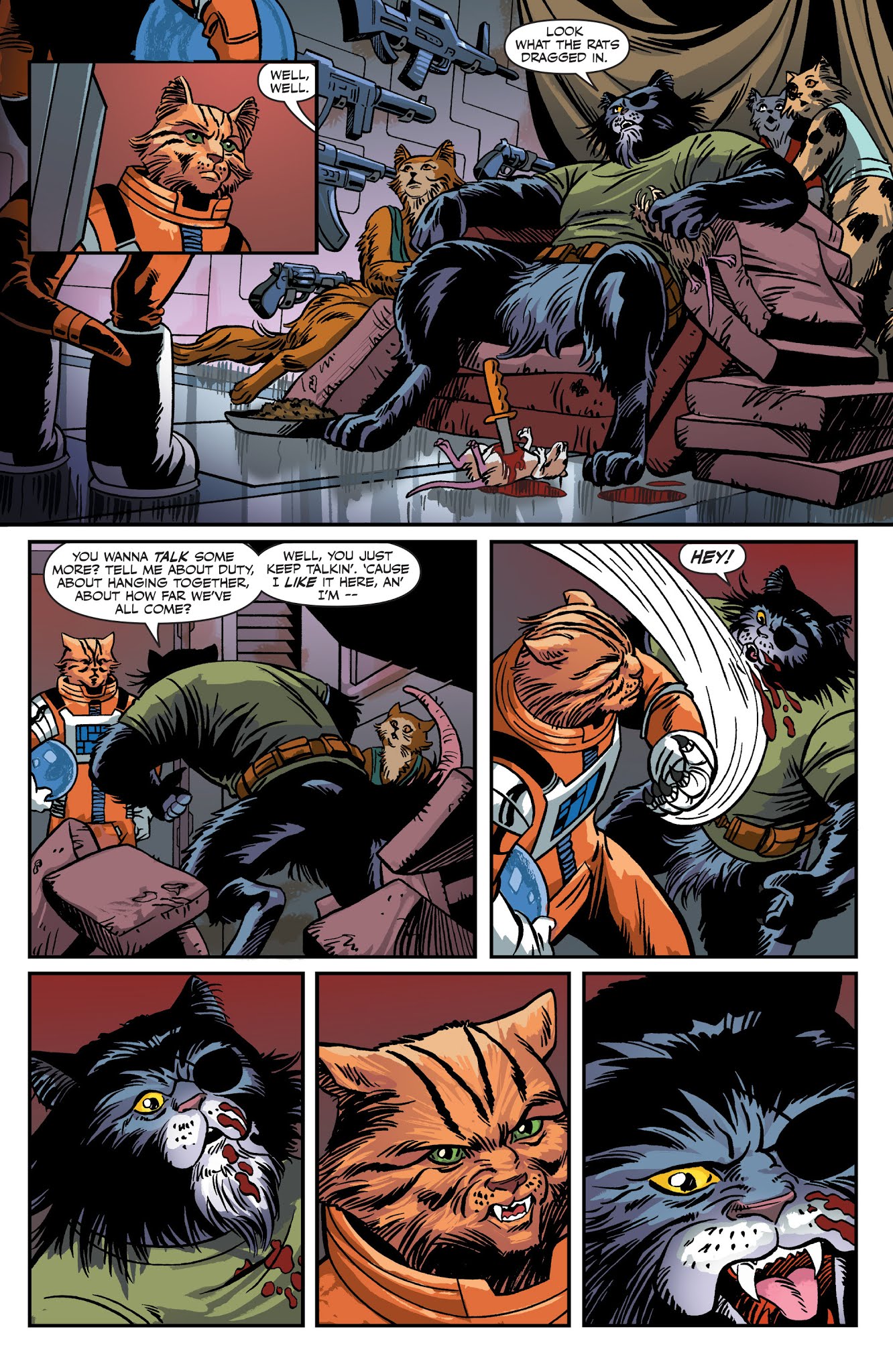 Read online Captain Ginger comic -  Issue #1 - 29