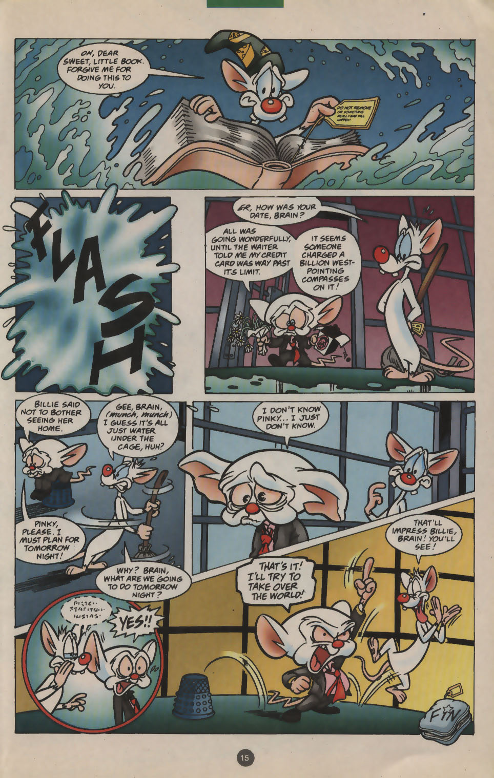 Read online Pinky and The Brain comic -  Issue #11 - 13