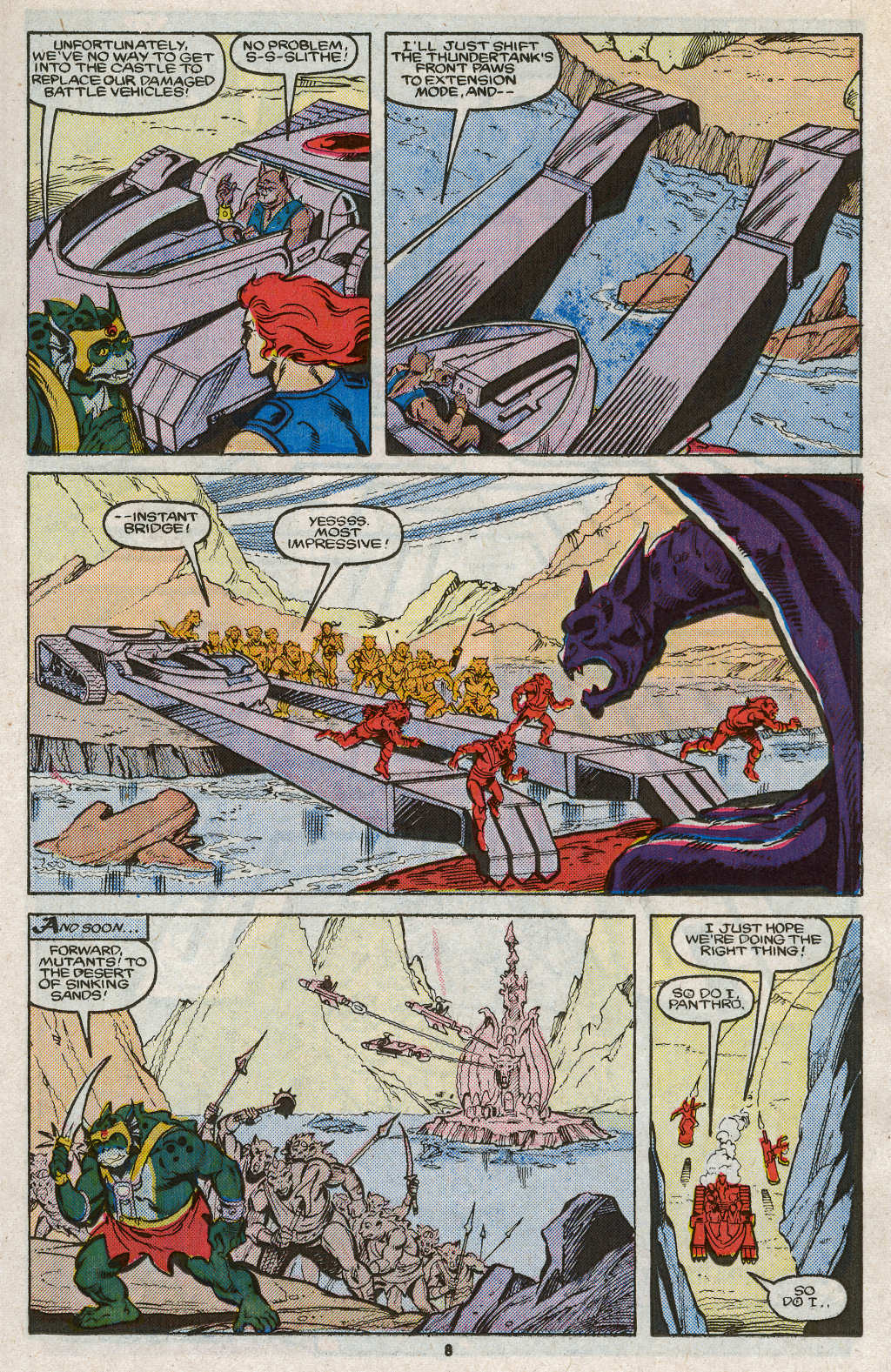 Read online ThunderCats (1985) comic -  Issue #6 - 13