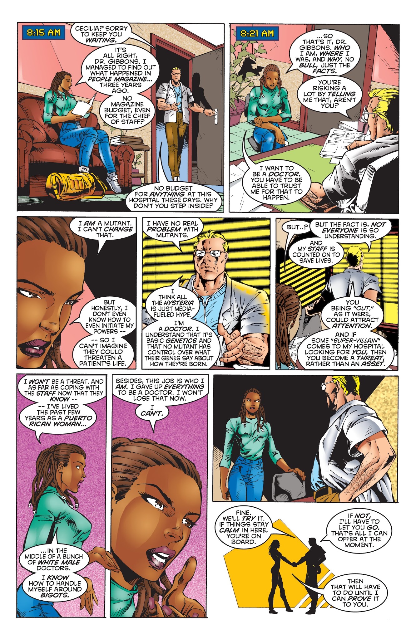 Read online X-Men: Blue: Reunion comic -  Issue # TPB - 9