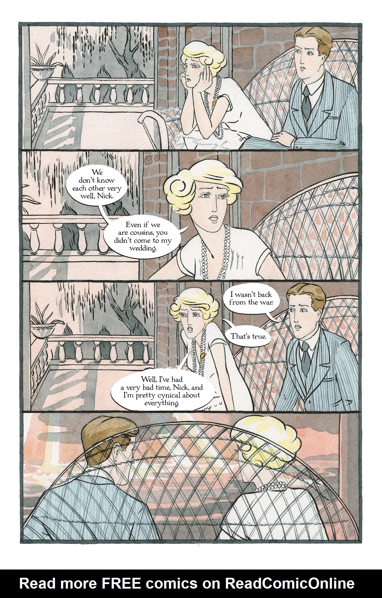 Read online The Great Gatsby: The Graphic Novel comic -  Issue # TPB (Part 1) - 32