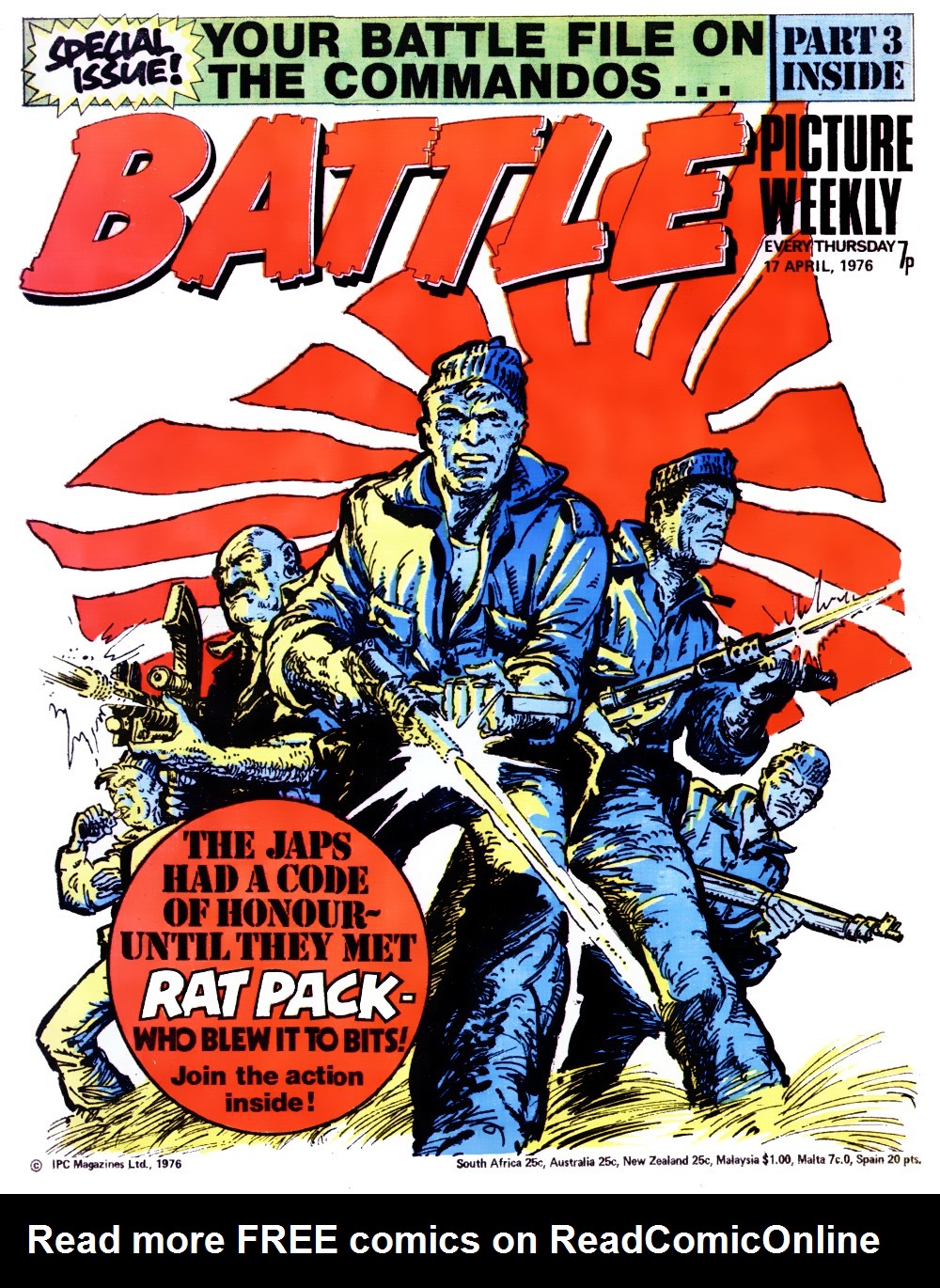 Read online Battle Picture Weekly comic -  Issue #59 - 1