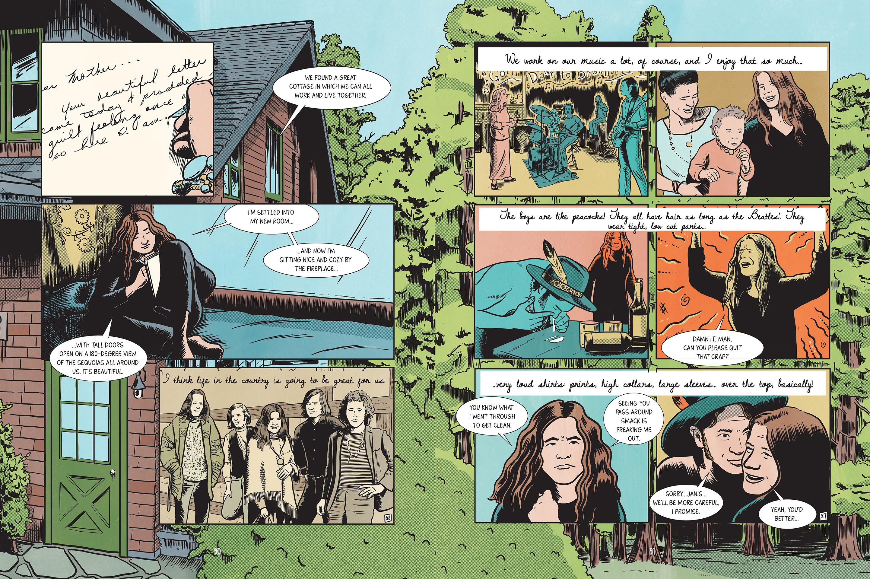 Read online Love Me Please!: The Story of Janis Joplin comic -  Issue # TPB (Part 1) - 89