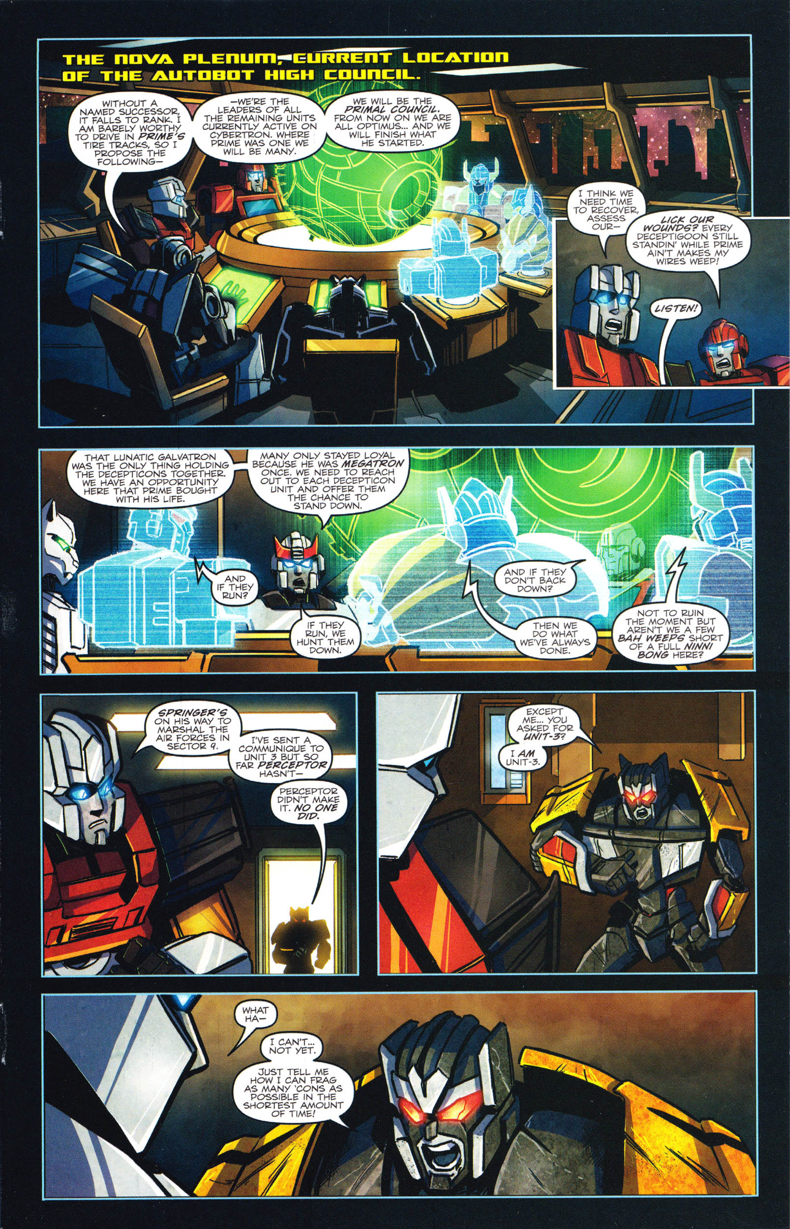 Read online Transformers: Dawn of the Predacus comic -  Issue # Full - 6