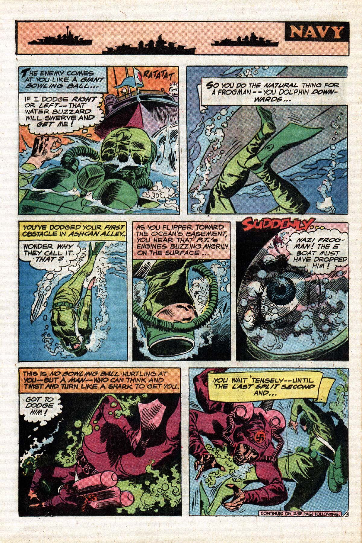 Read online G.I. Combat (1952) comic -  Issue #155 - 22