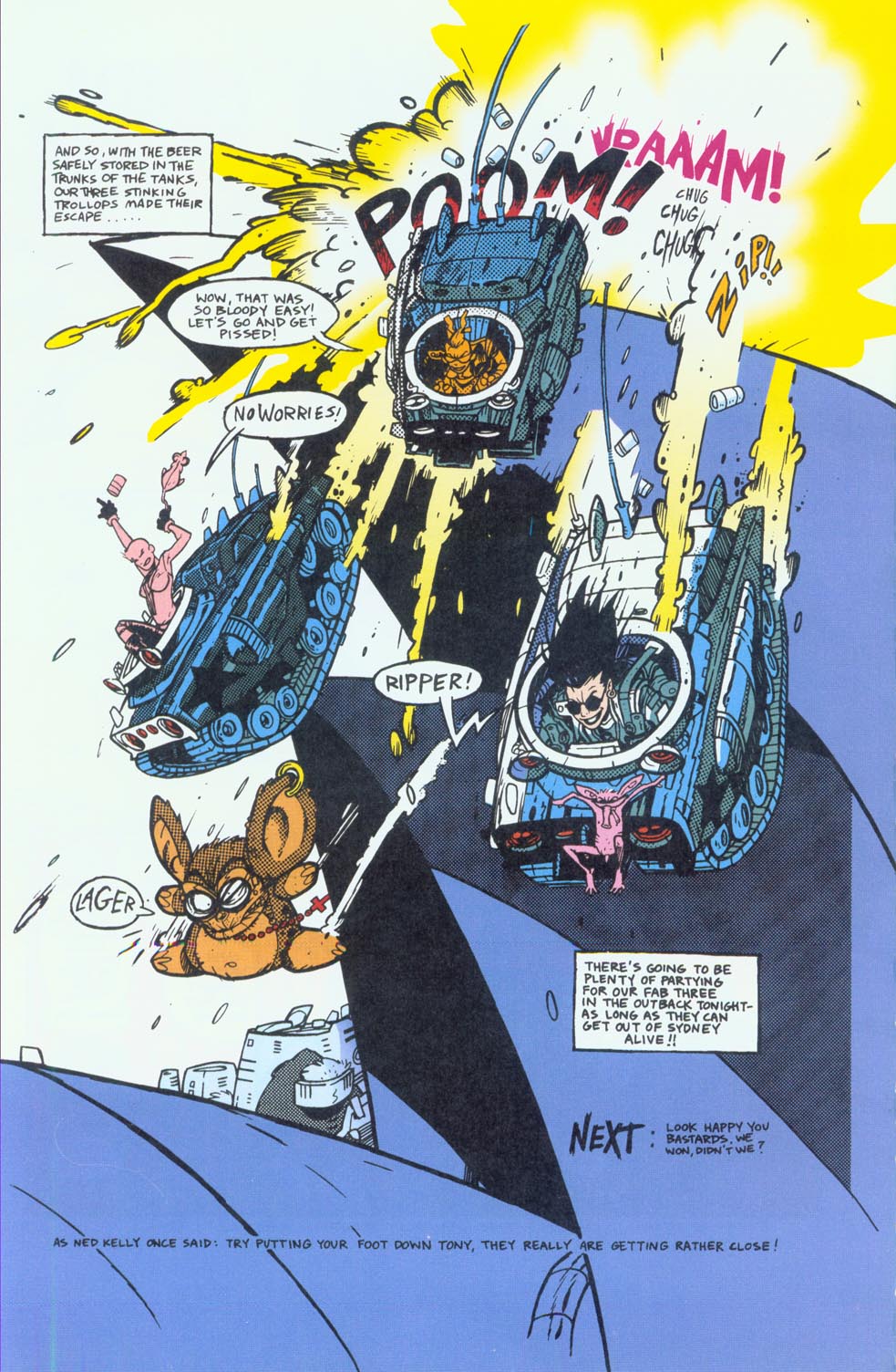 Read online Hewlett and Martin's Tank Girl comic -  Issue # TPB - 63