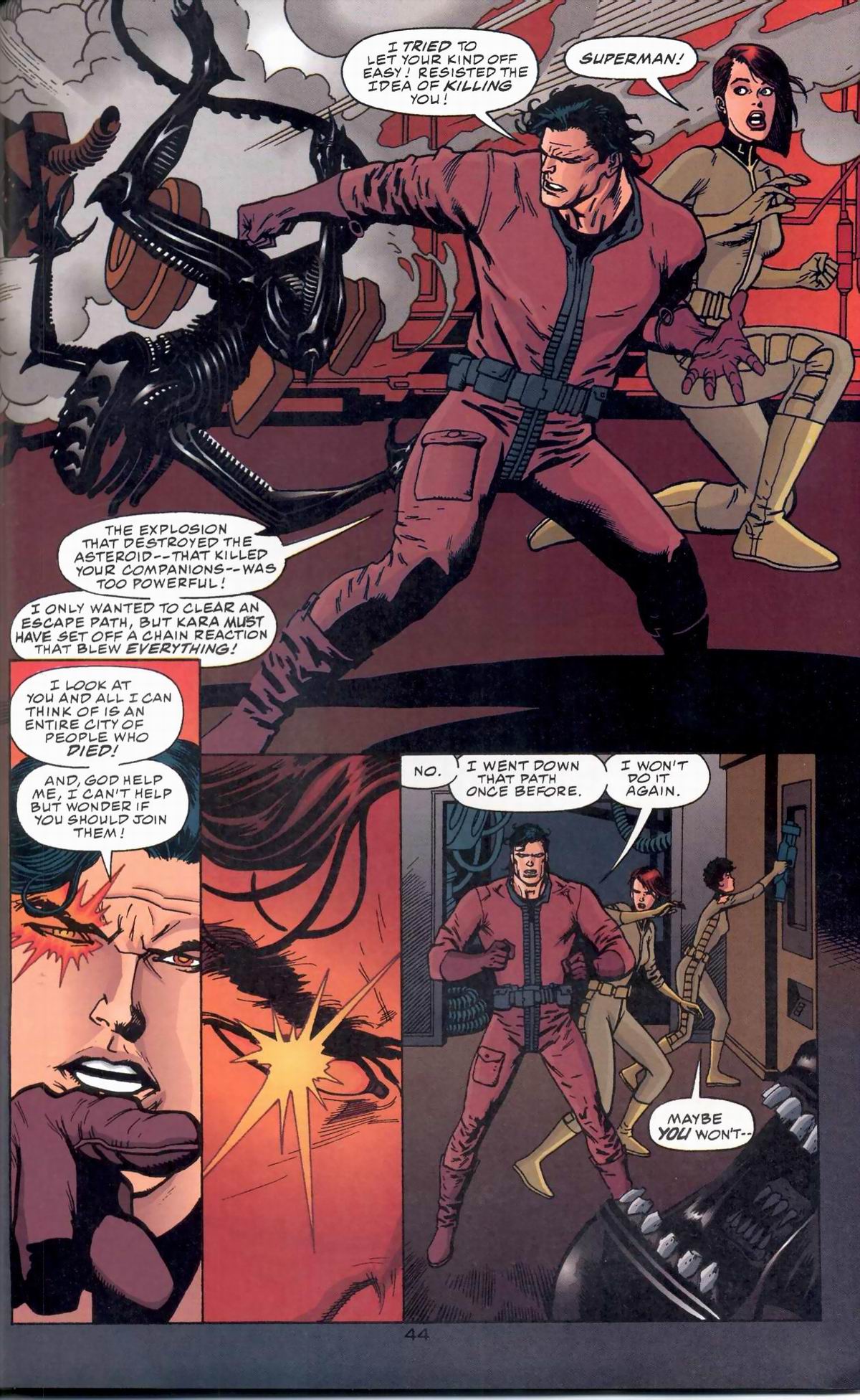 Read online Superman vs. Aliens comic -  Issue #3 - 47