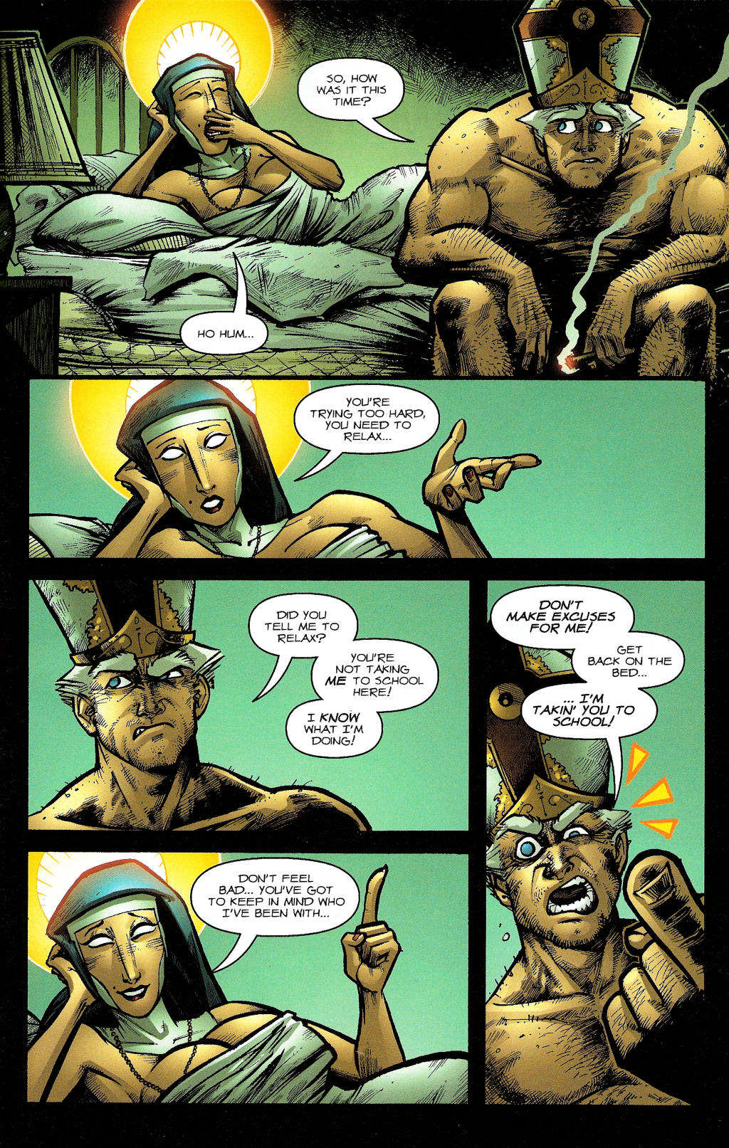 Read online Battle Pope comic -  Issue #11 - 29