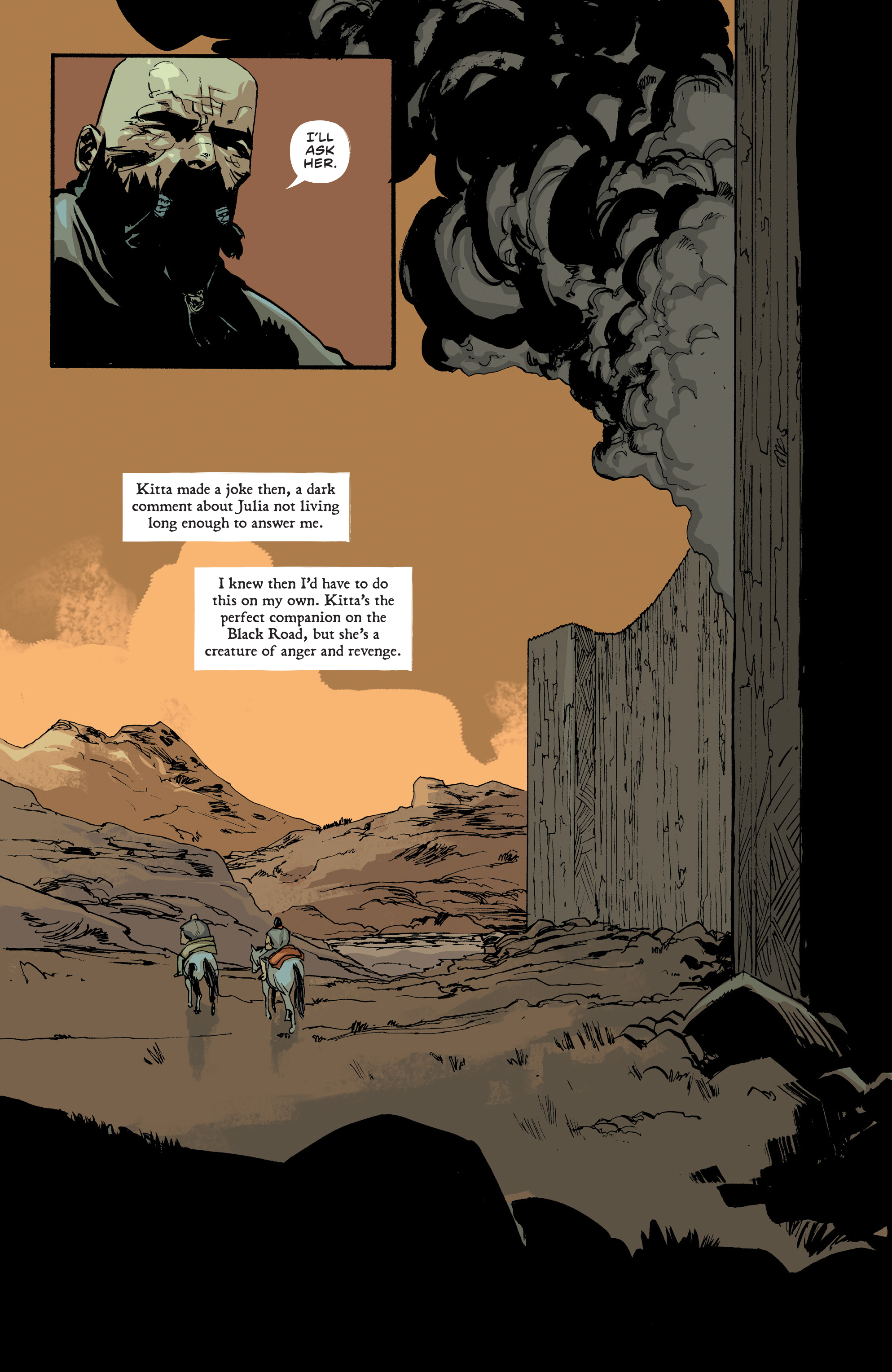 Read online Black Road comic -  Issue #9 - 19