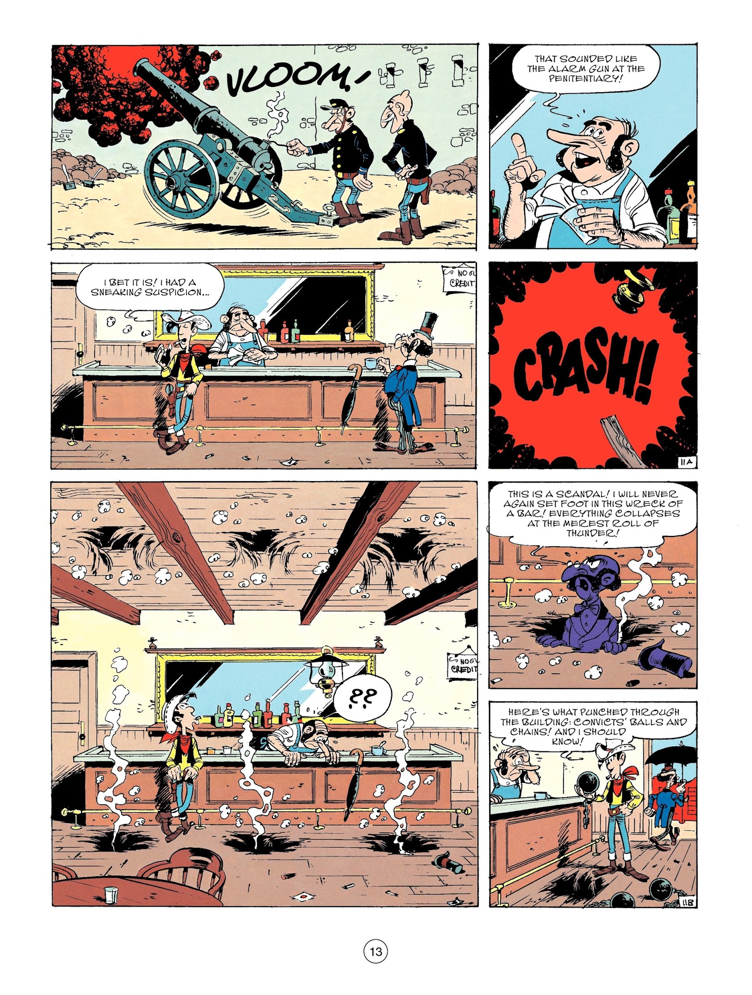 Read online A Lucky Luke Adventure comic -  Issue #58 - 13