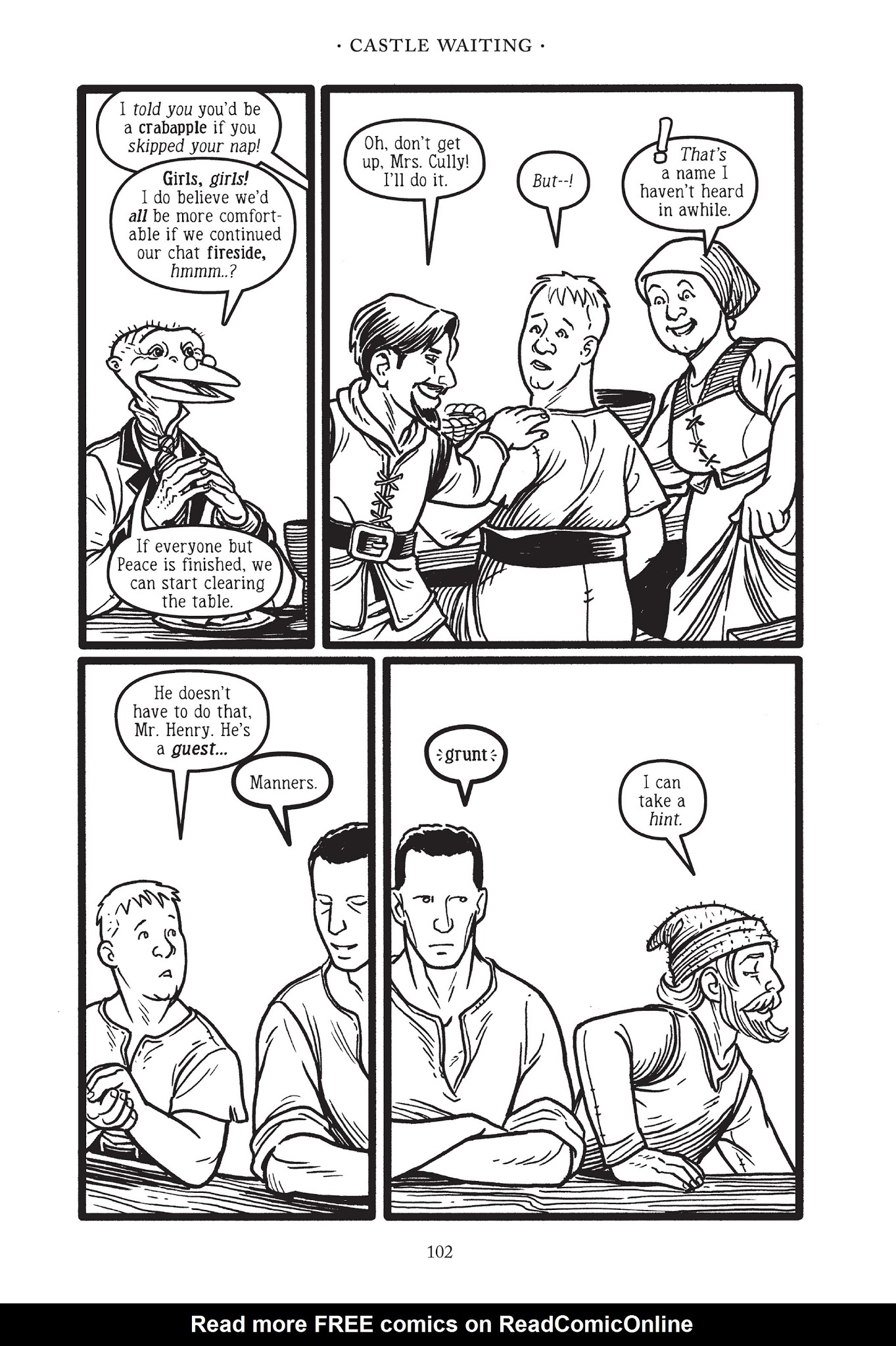 Read online Castle Waiting comic -  Issue # TPB 2 - 102