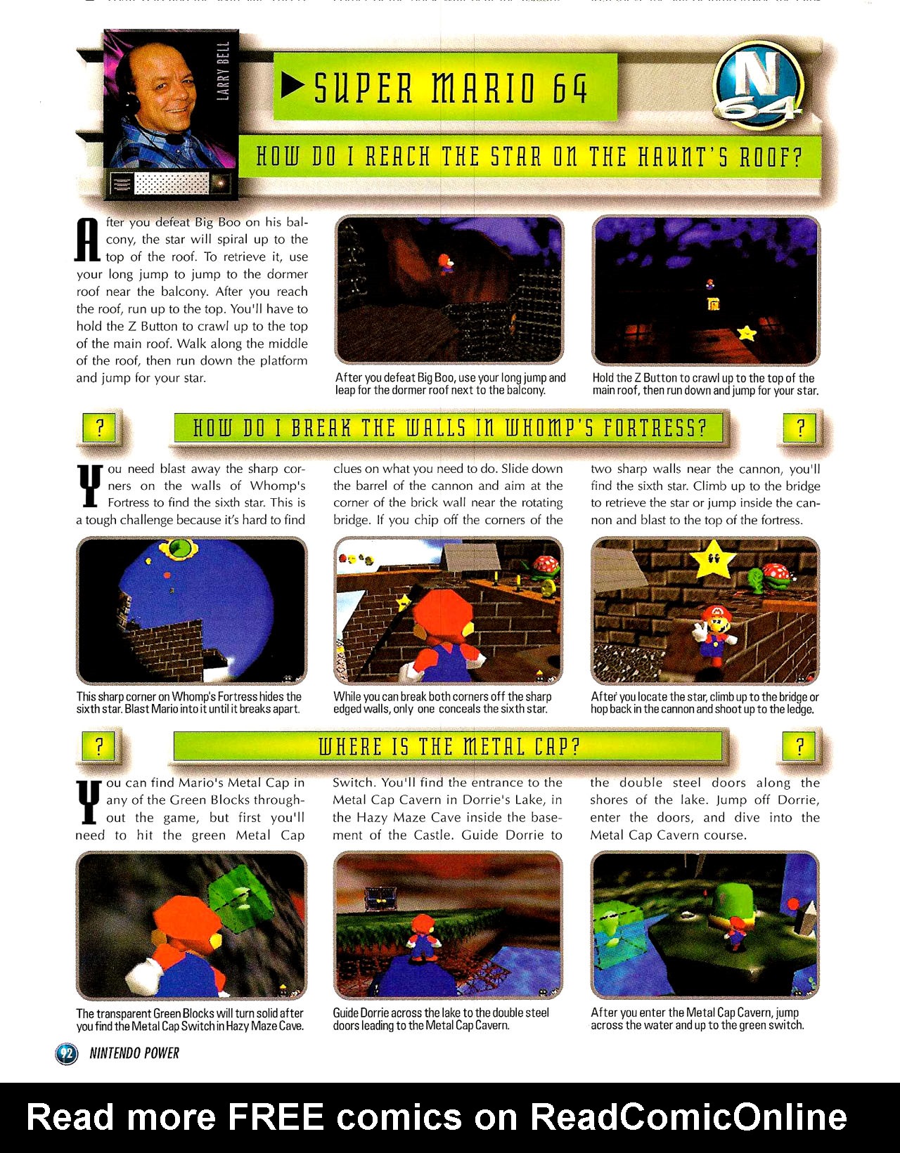 Read online Nintendo Power comic -  Issue #93 - 103