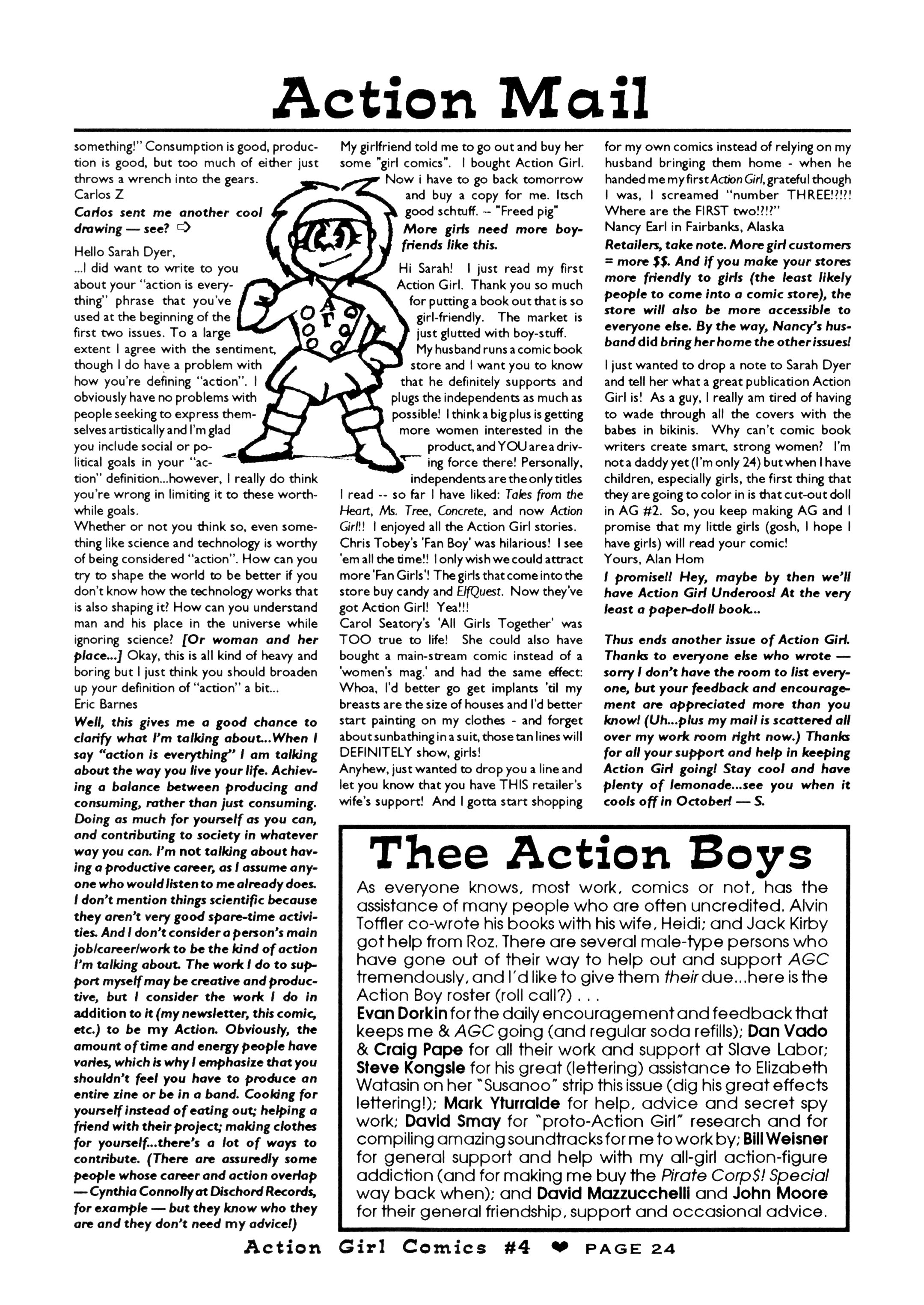 Read online Action Girl Comics comic -  Issue #4 - 26