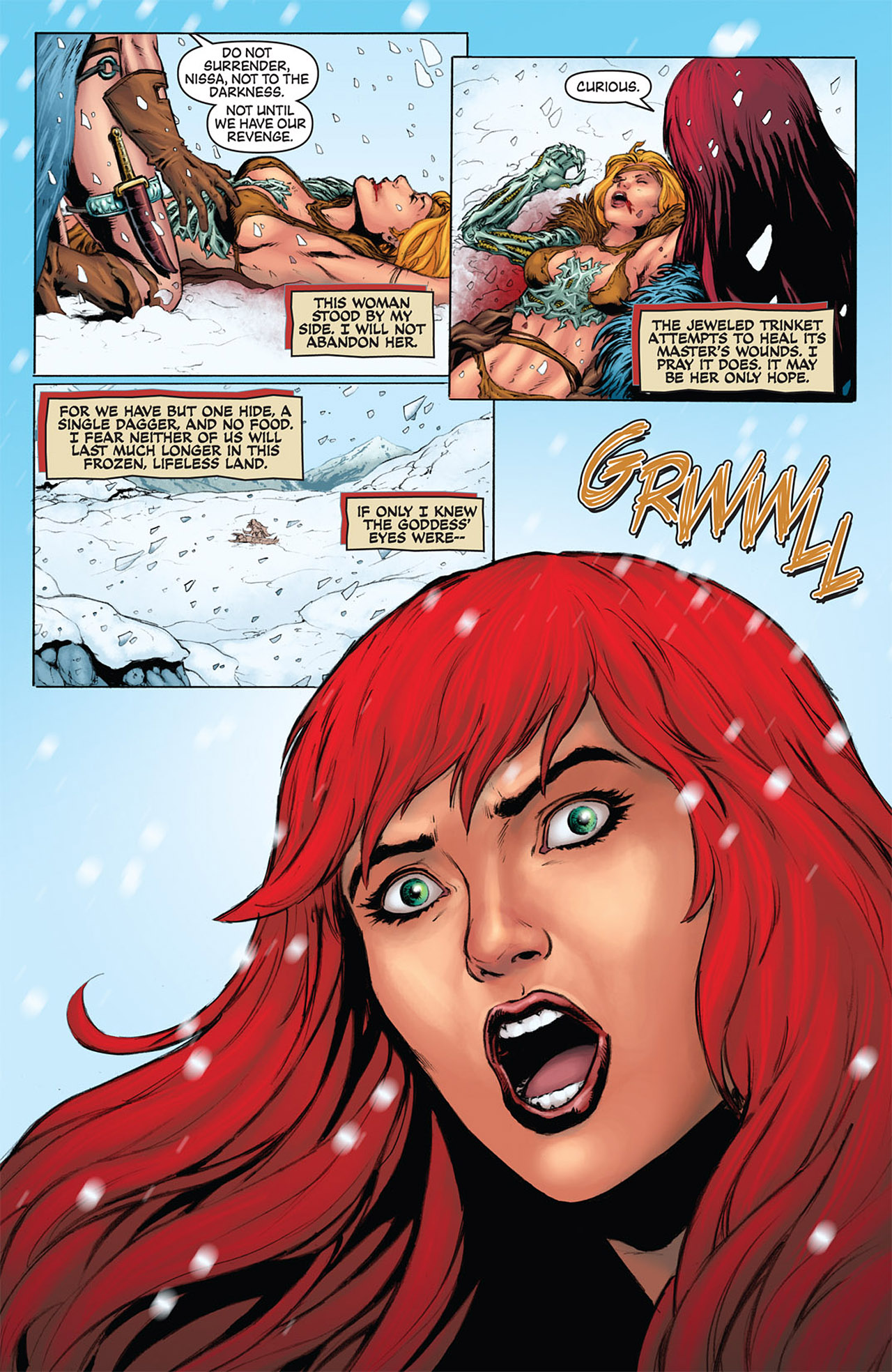 Read online Witchblade/Red Sonja comic -  Issue #3 - 10