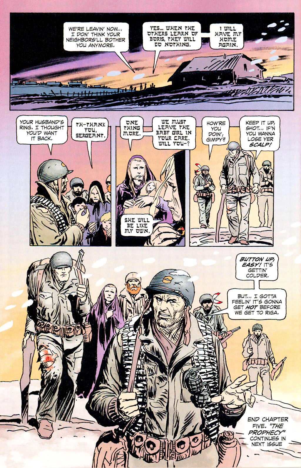 Read online Sgt. Rock: The Prophecy comic -  Issue #5 - 22