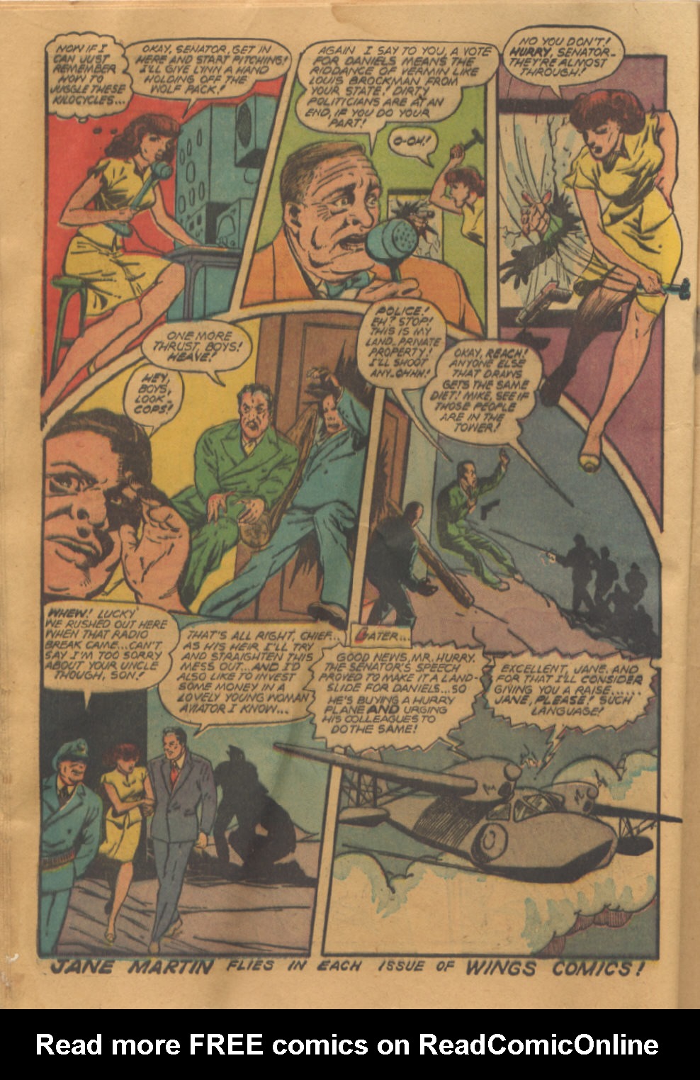 Read online Wings Comics comic -  Issue #84 - 18