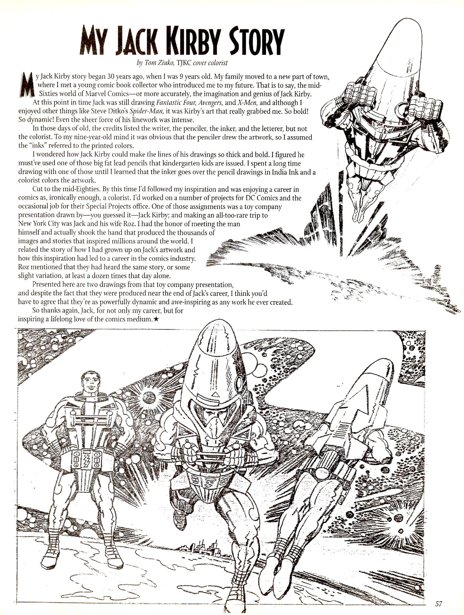 Read online The Jack Kirby Collector comic -  Issue #28 - 55