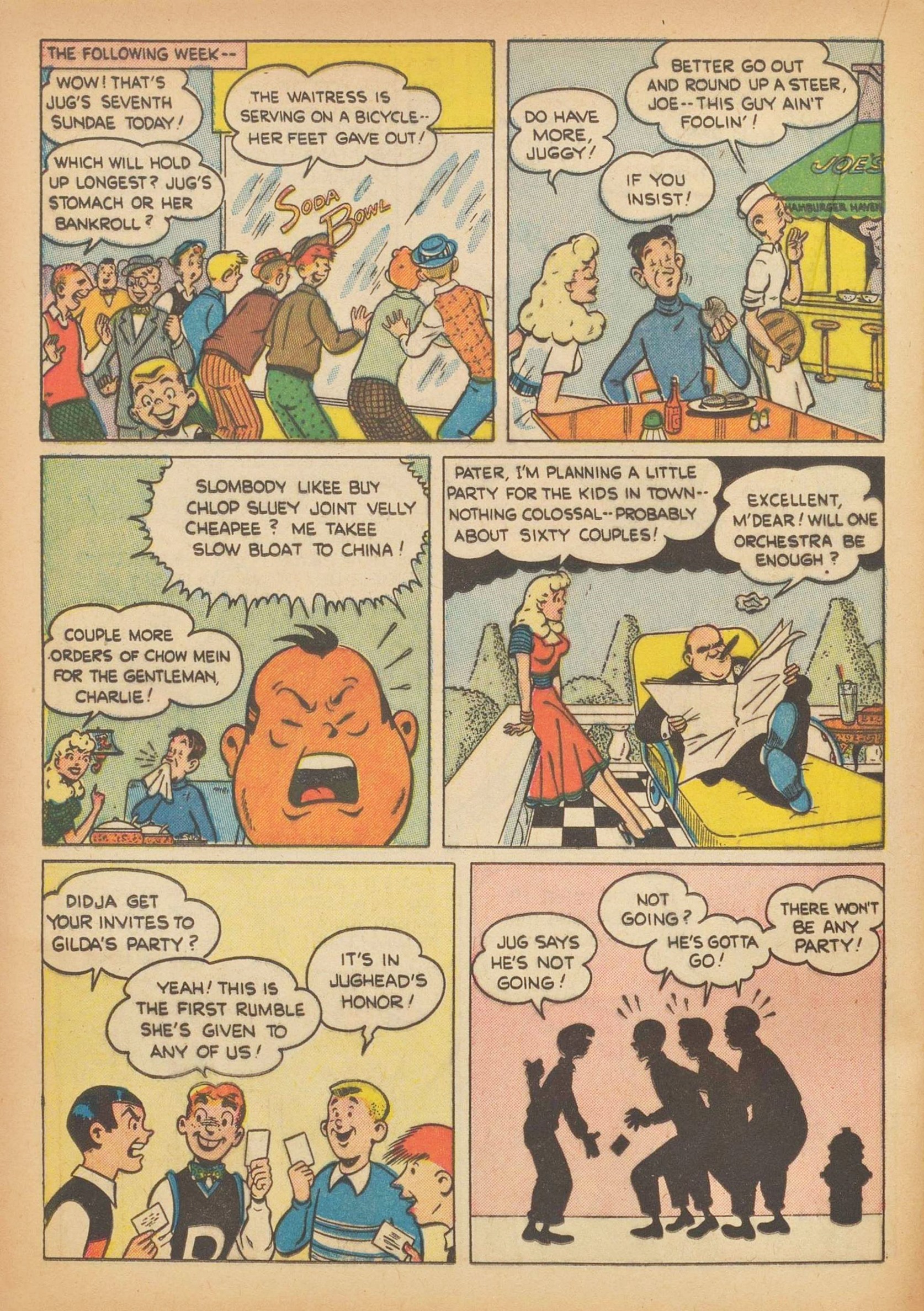 Read online Pep Comics comic -  Issue #75 - 30