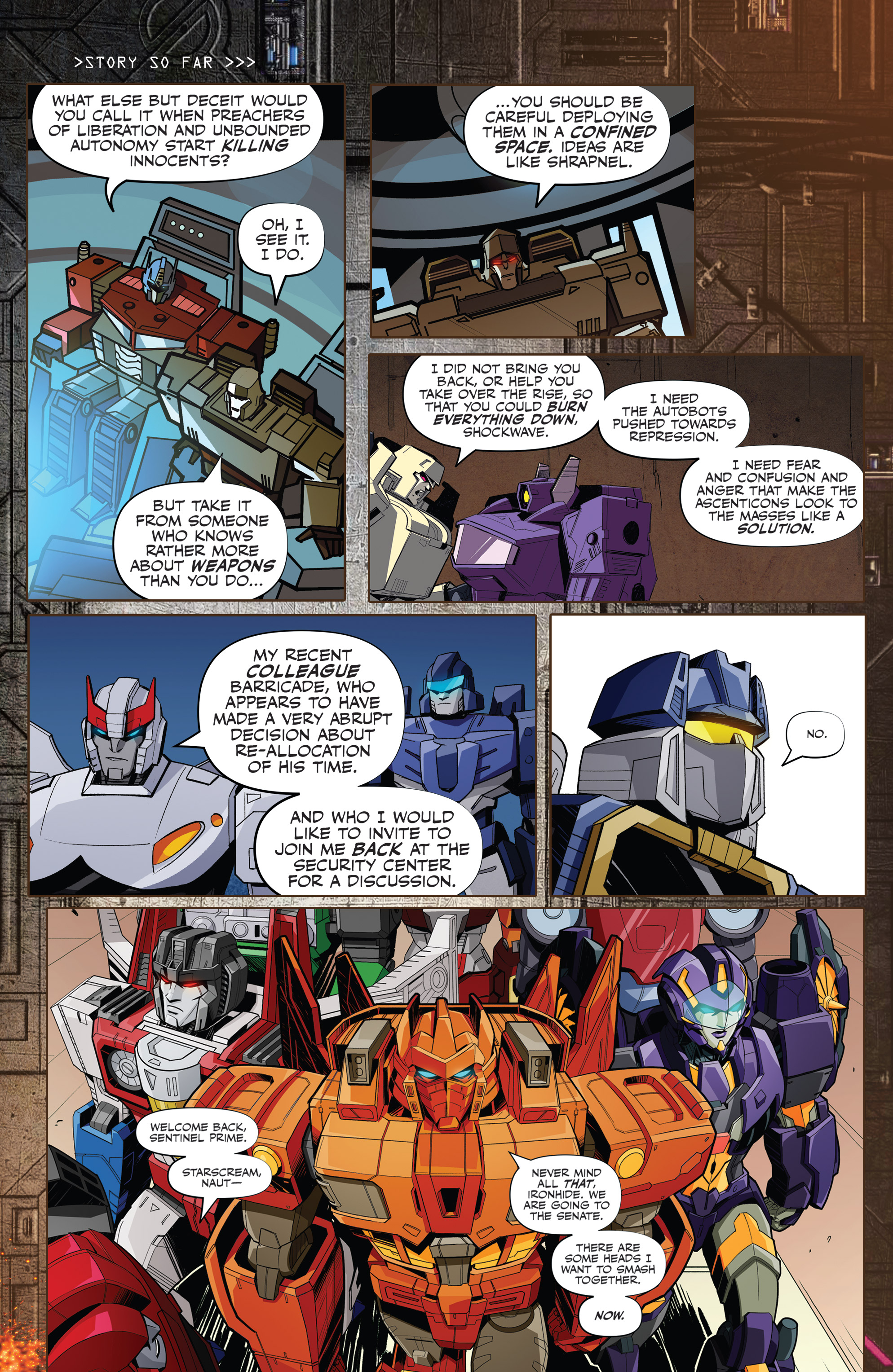Read online Transformers (2019) comic -  Issue #11 - 3