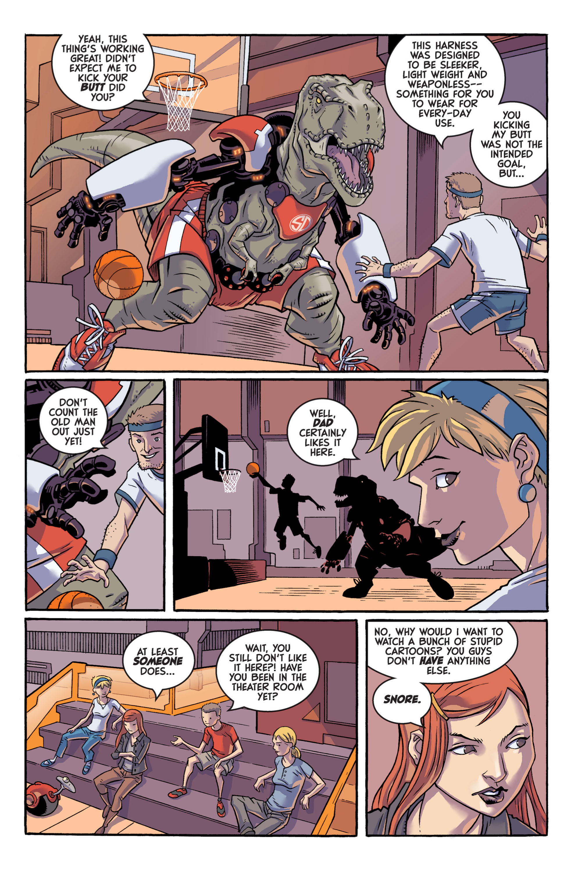 Read online Super Dinosaur (2011) comic -  Issue #3 - 12