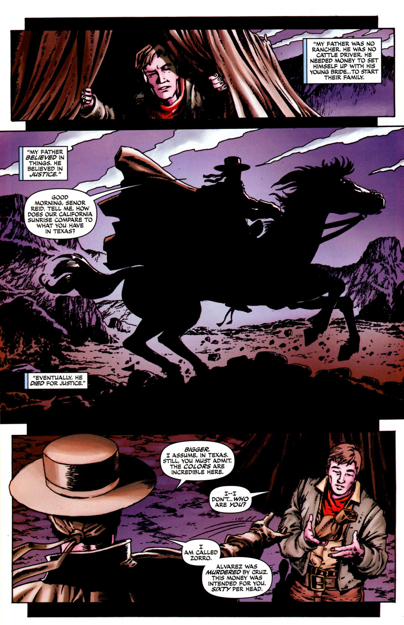 Read online The Lone Ranger & Zorro: The Death of Zorro comic -  Issue #2 - 25