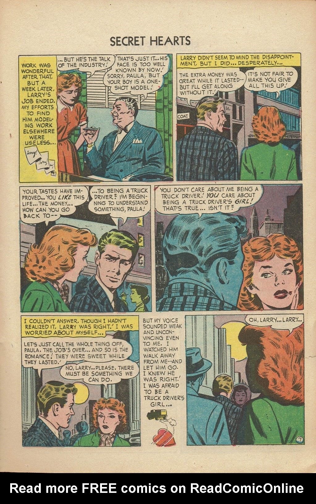 Read online Secret Hearts comic -  Issue #14 - 23