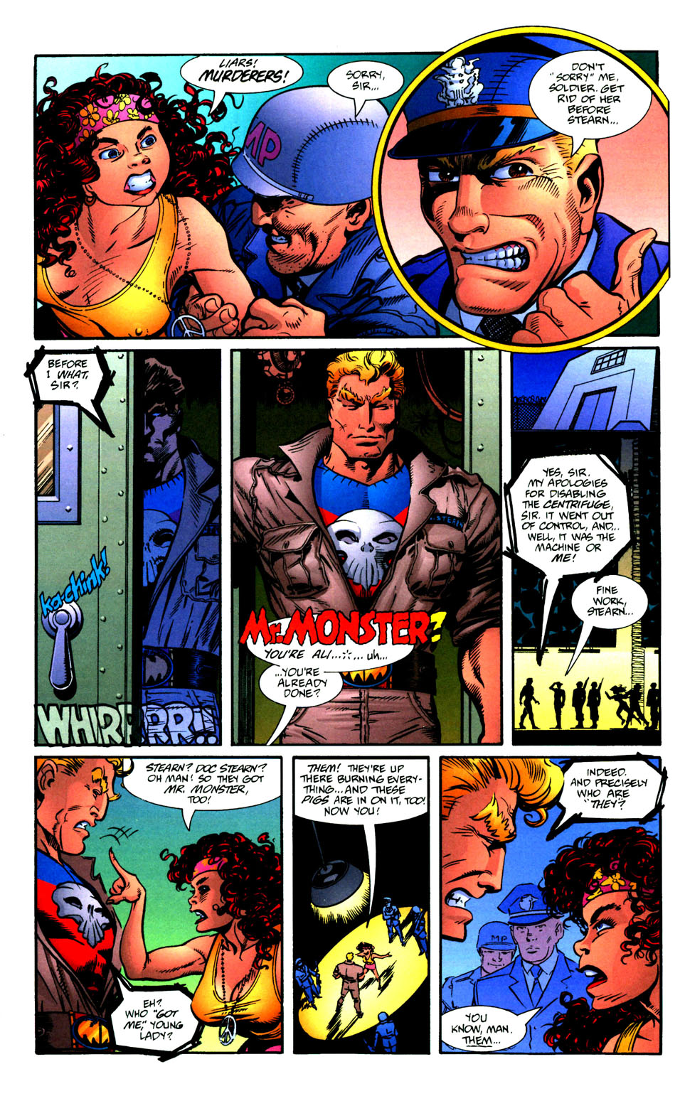 Read online Mr. Monster: Worlds War Two comic -  Issue # Full - 9