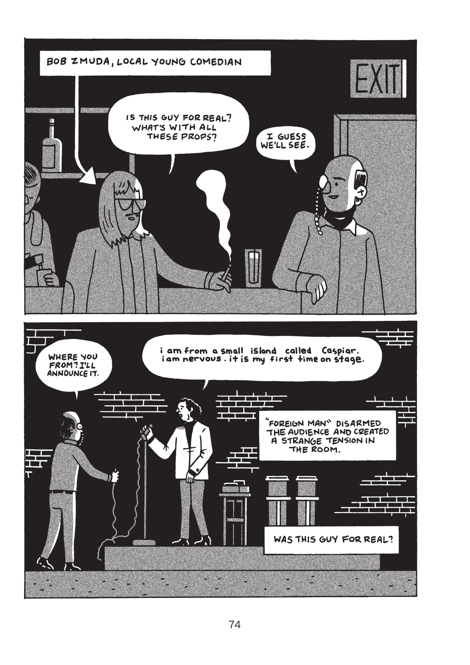 Read online Is This Guy For Real?: The Unbelievable Andy Kaufman comic -  Issue # TPB (Part 1) - 79