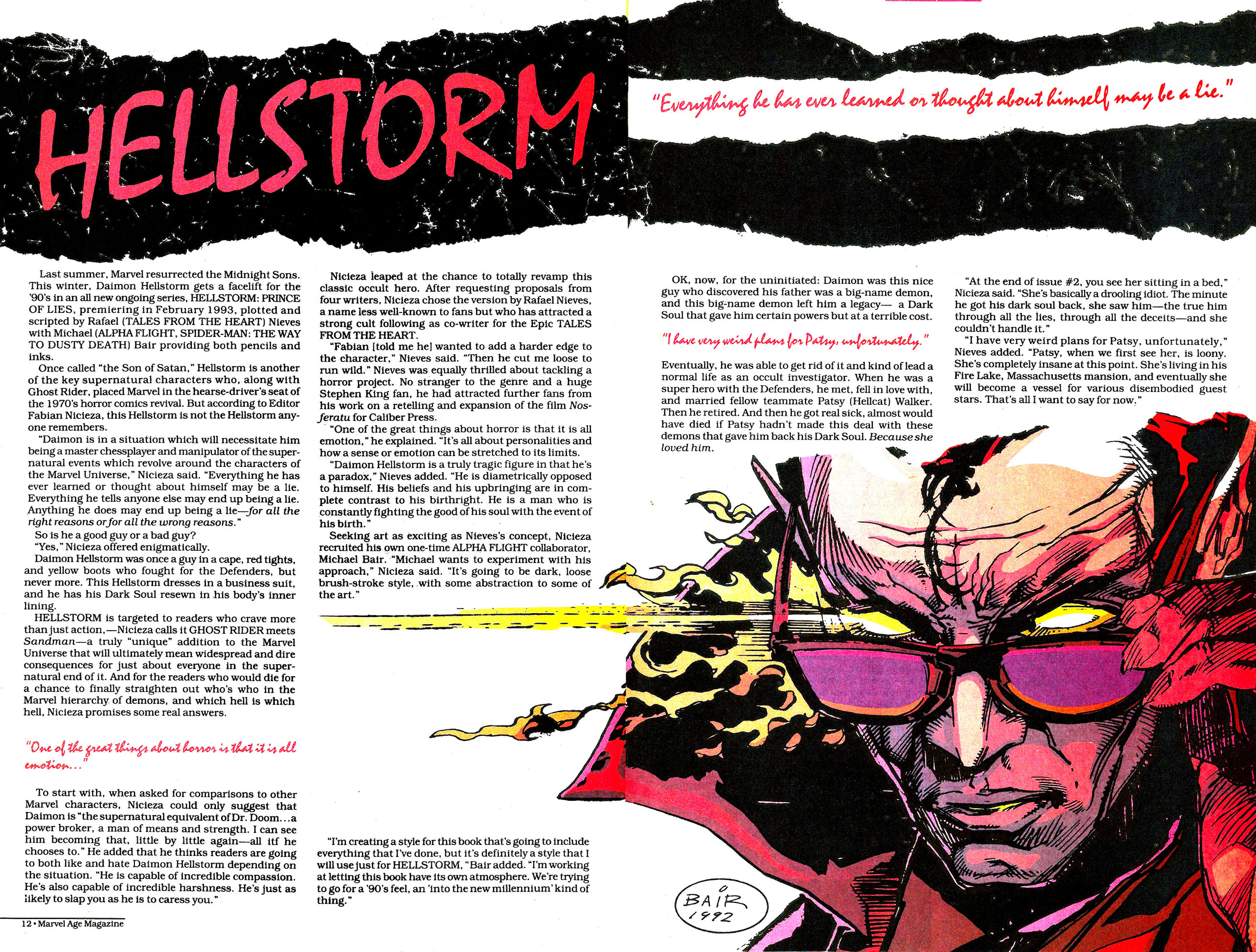 Read online Marvel Age comic -  Issue #122 - 14