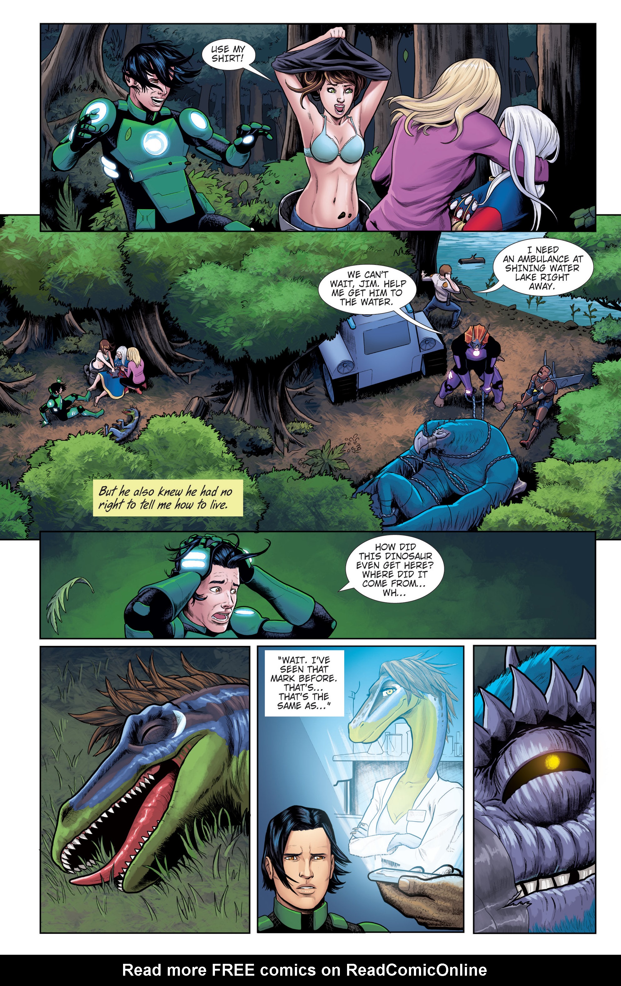 Read online Voracious: Appetite for Destruction comic -  Issue #4 - 16