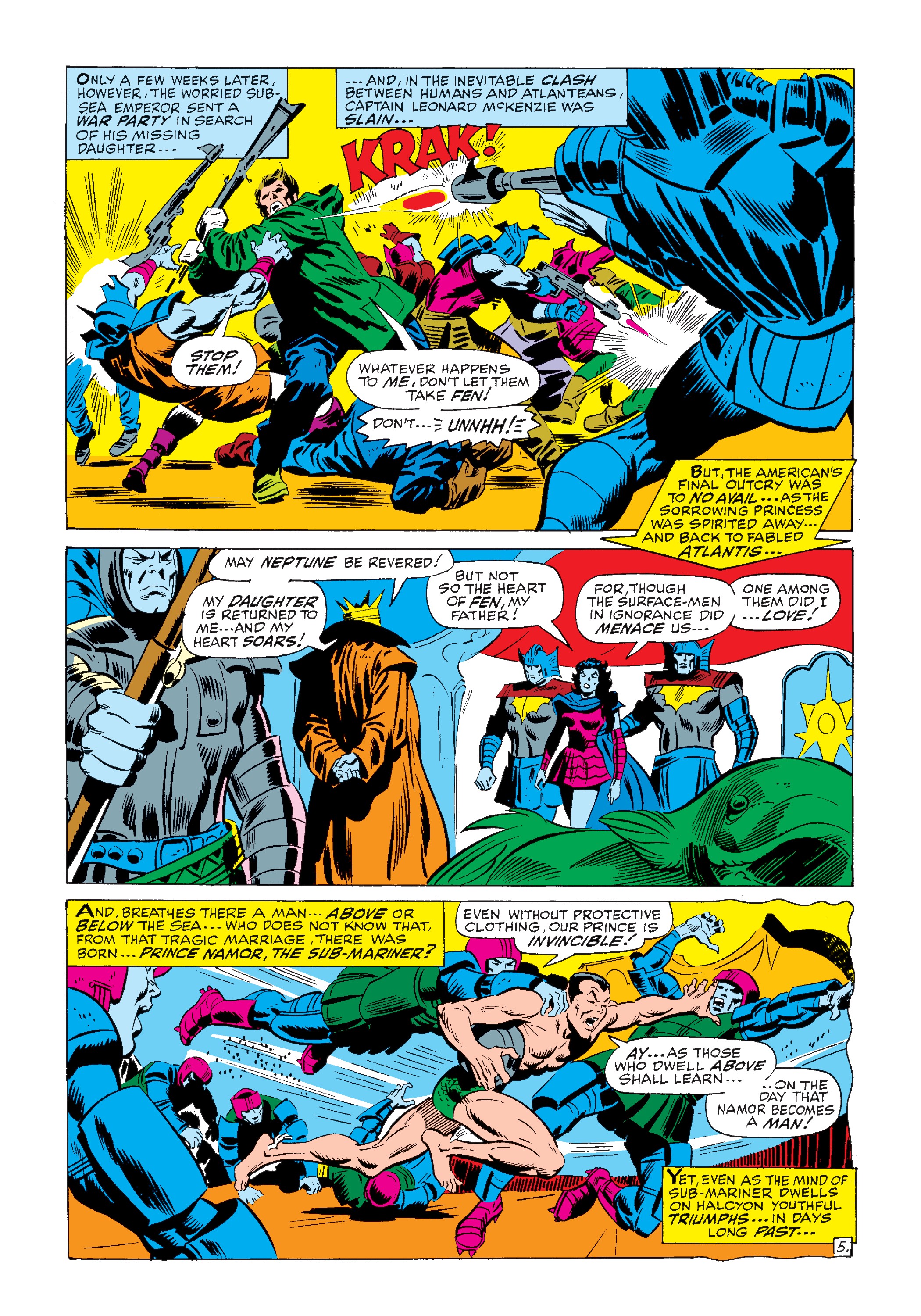 Read online Marvel Masterworks: The Sub-Mariner comic -  Issue # TPB 2 (Part 3) - 16