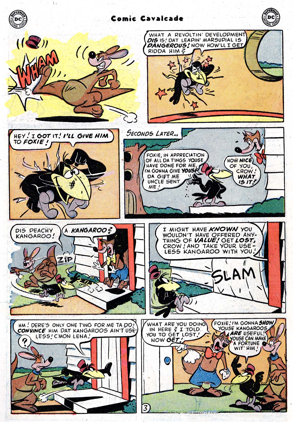 Read online Comic Cavalcade comic -  Issue #58 - 5