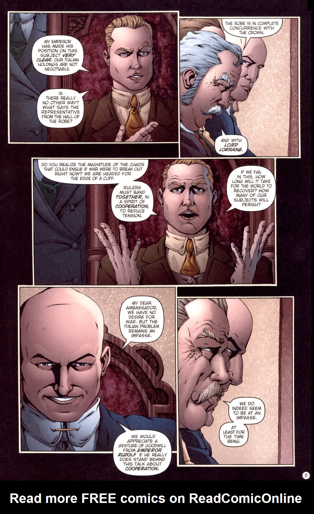 Read online Rex Mundi comic -  Issue #10 - 21