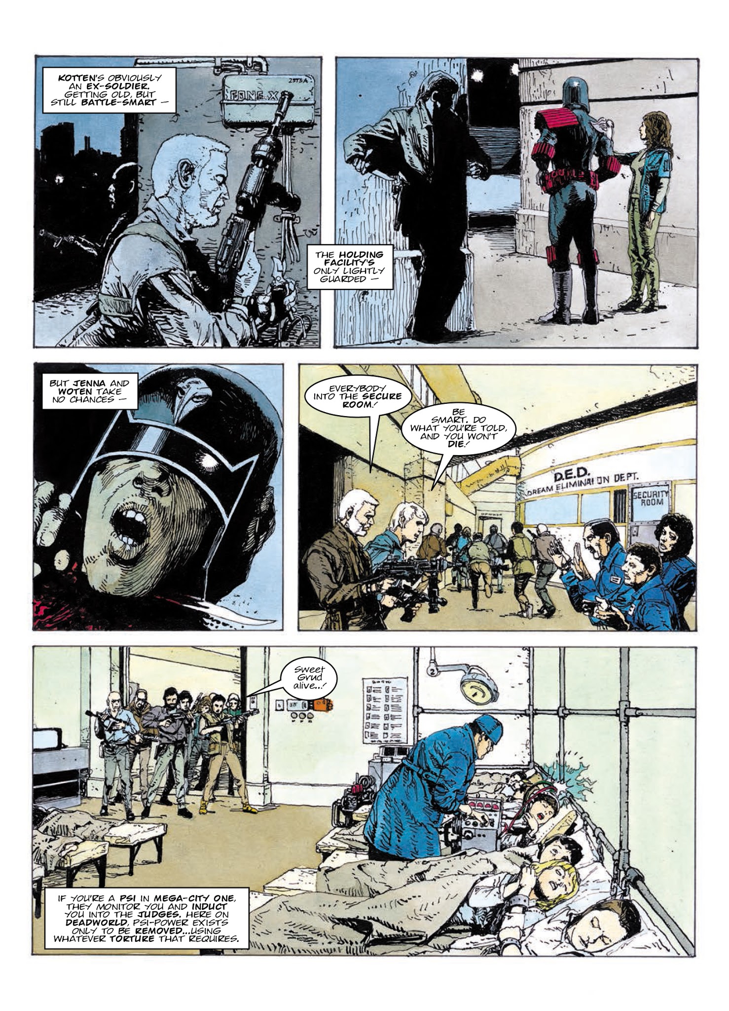Read online Judge Anderson: The Psi Files comic -  Issue # TPB 4 - 121