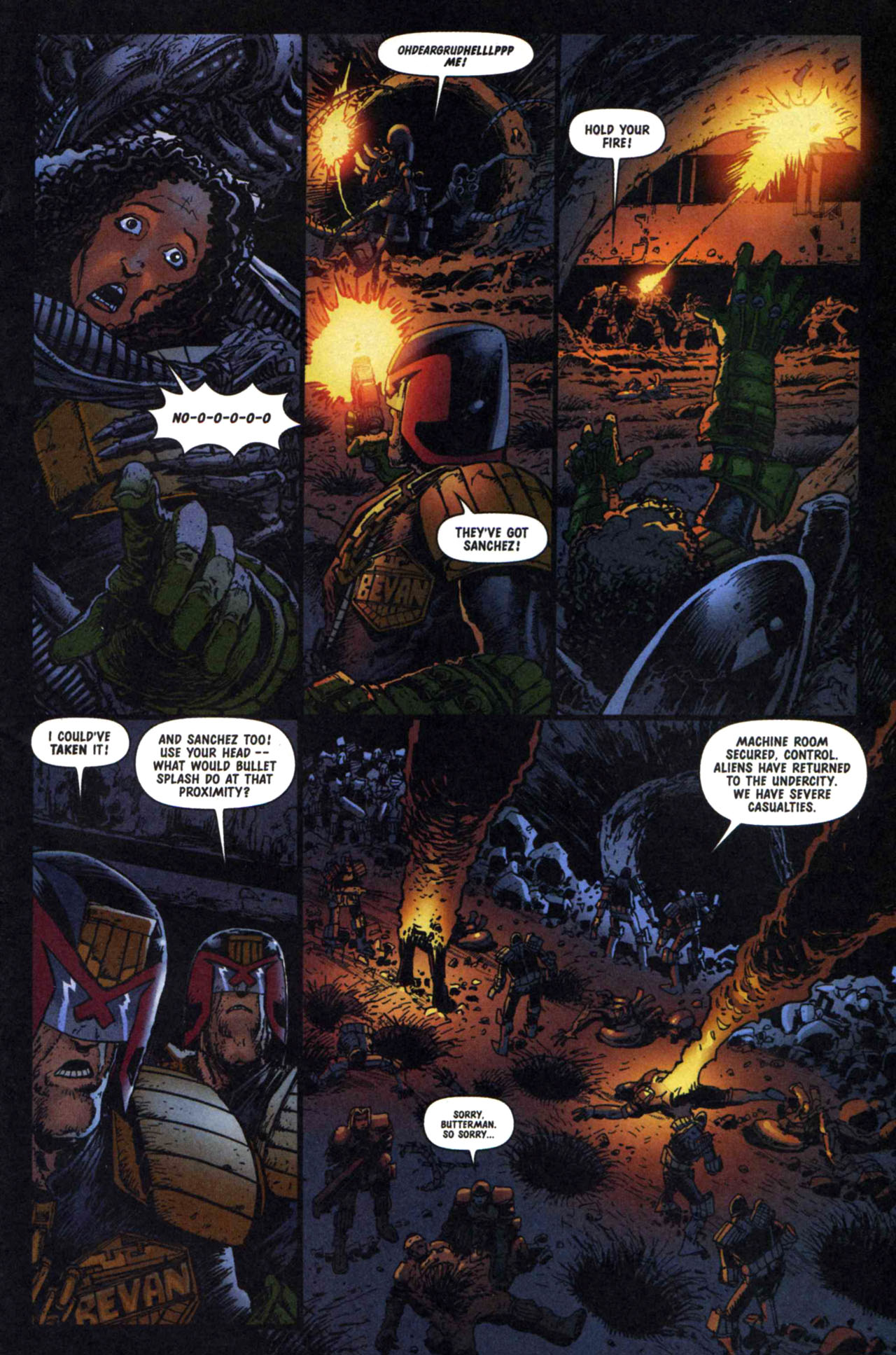 Read online Judge Dredd Vs. Aliens:  Incubus comic -  Issue #3 - 29