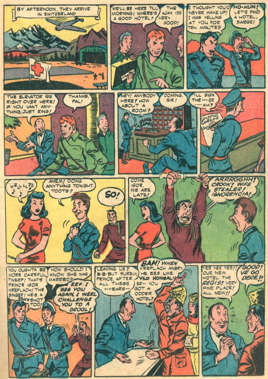 Read online Pep Comics comic -  Issue #34 - 49