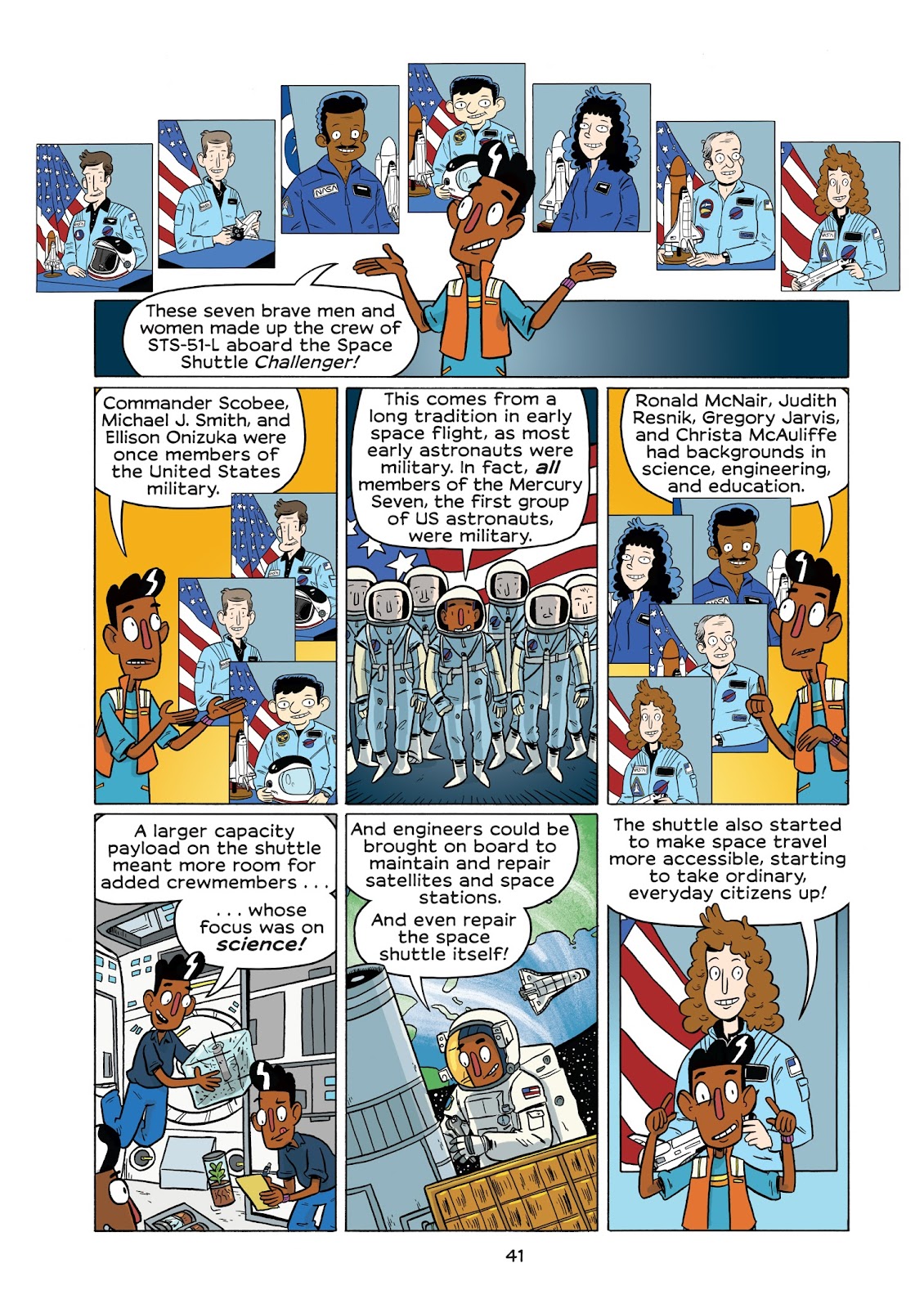 History Comics: The Challenger Disaster: Tragedy in the Skies issue TPB - Page 47