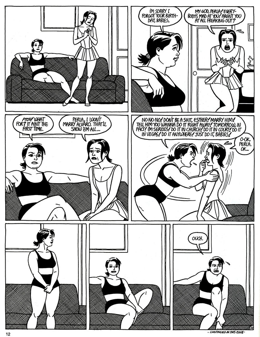 Read online Love and Rockets (1982) comic -  Issue #50 - 14