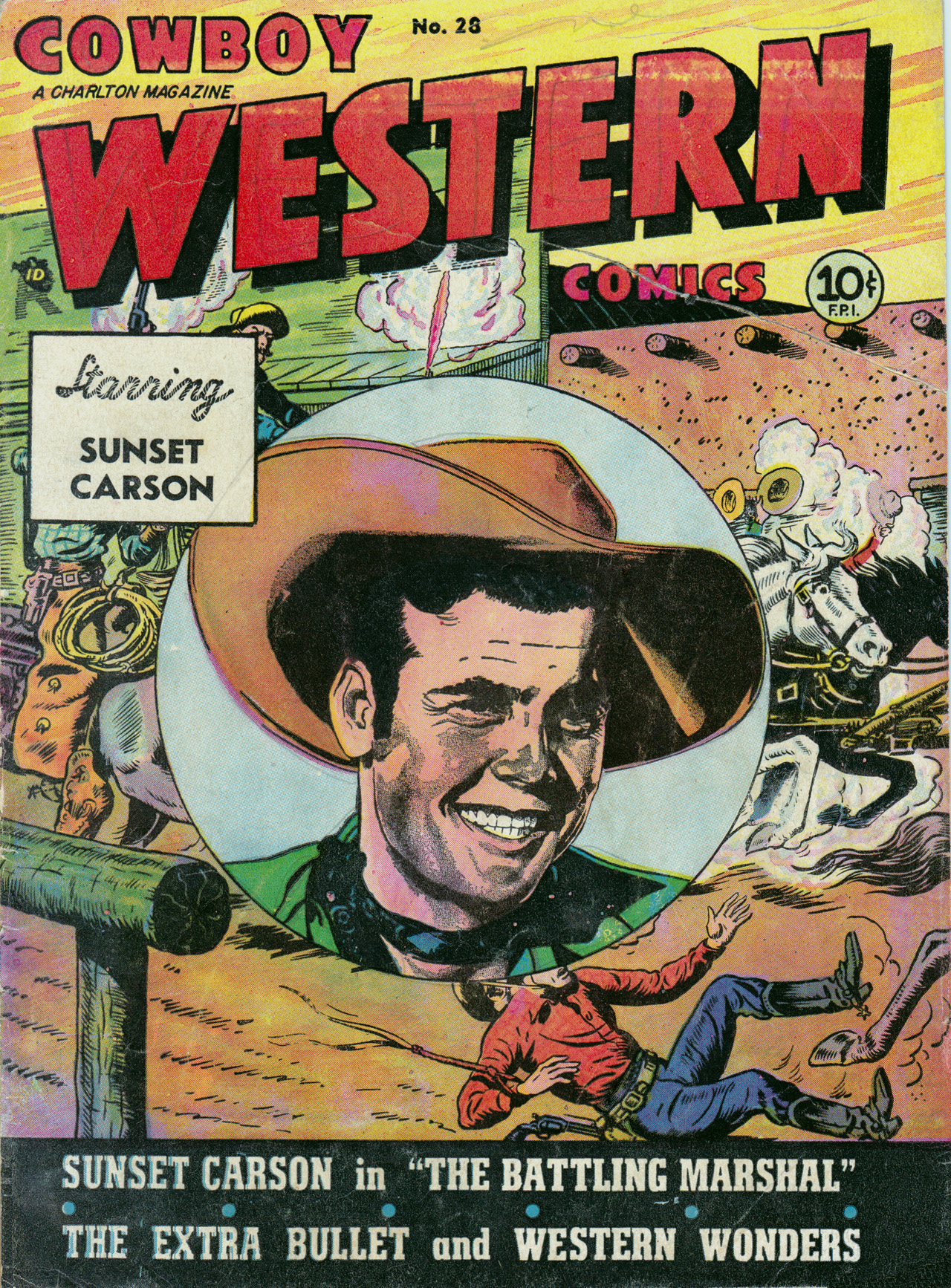 Read online Cowboy Western Comics (1948) comic -  Issue #28 - 1