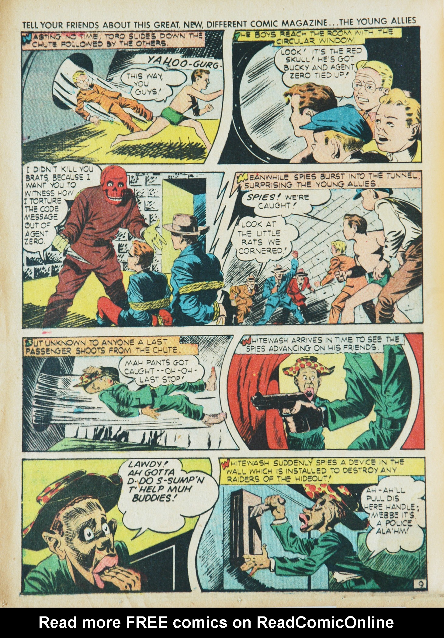 Read online Young Allies Comics comic -  Issue #1 - 20