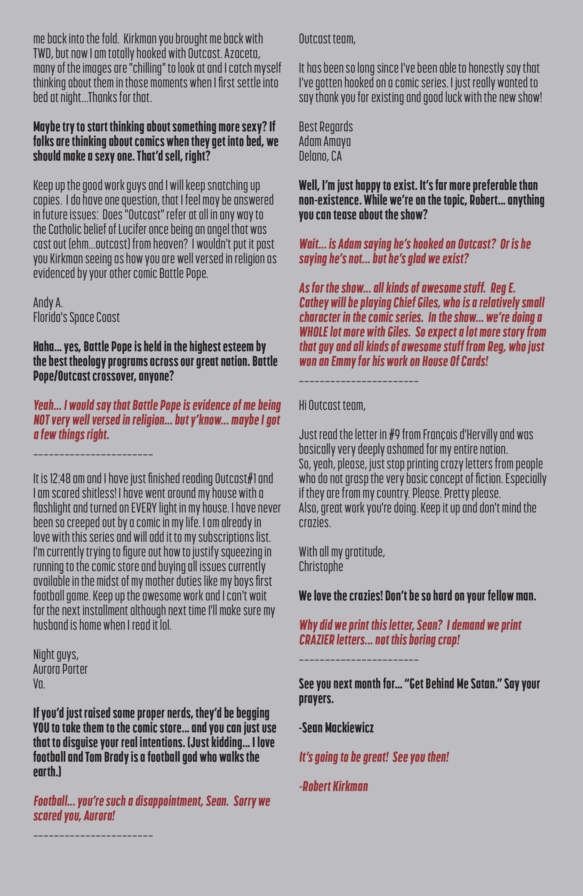 Read online Outcast by Kirkman & Azaceta comic -  Issue #13 - 24