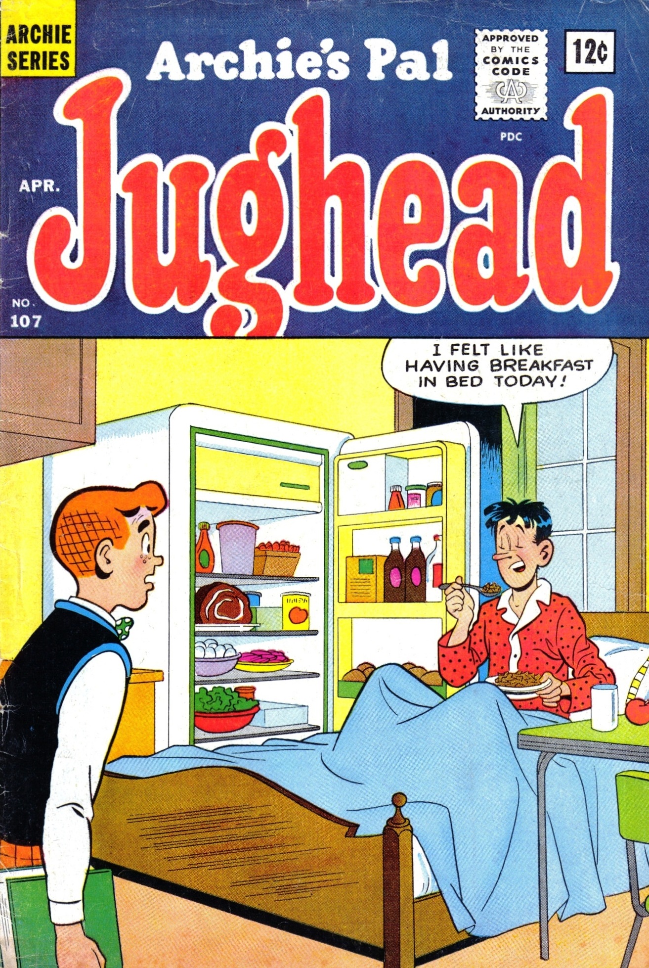 Read online Archie's Pal Jughead comic -  Issue #107 - 1