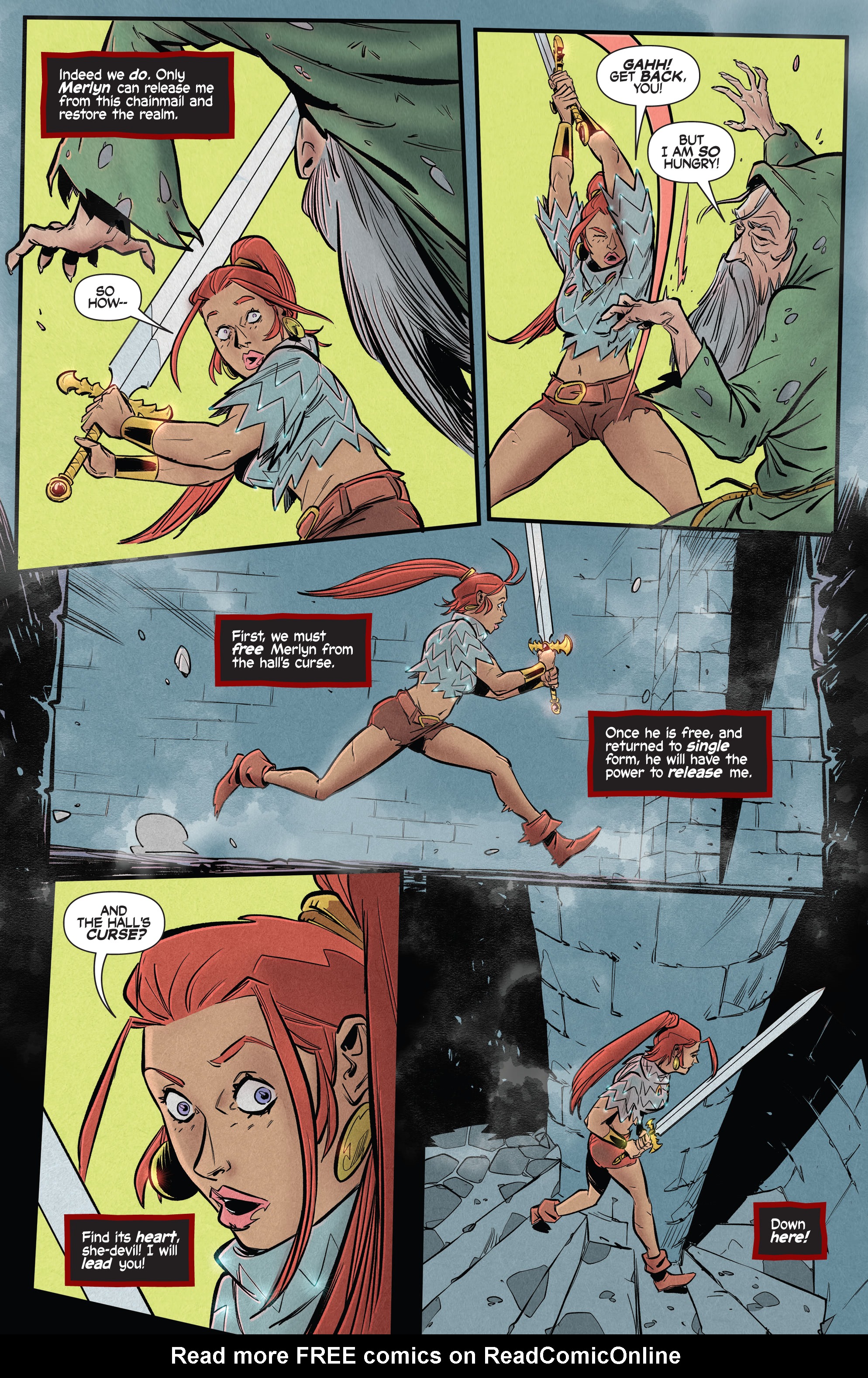 Read online Immortal Red Sonja comic -  Issue #7 - 18