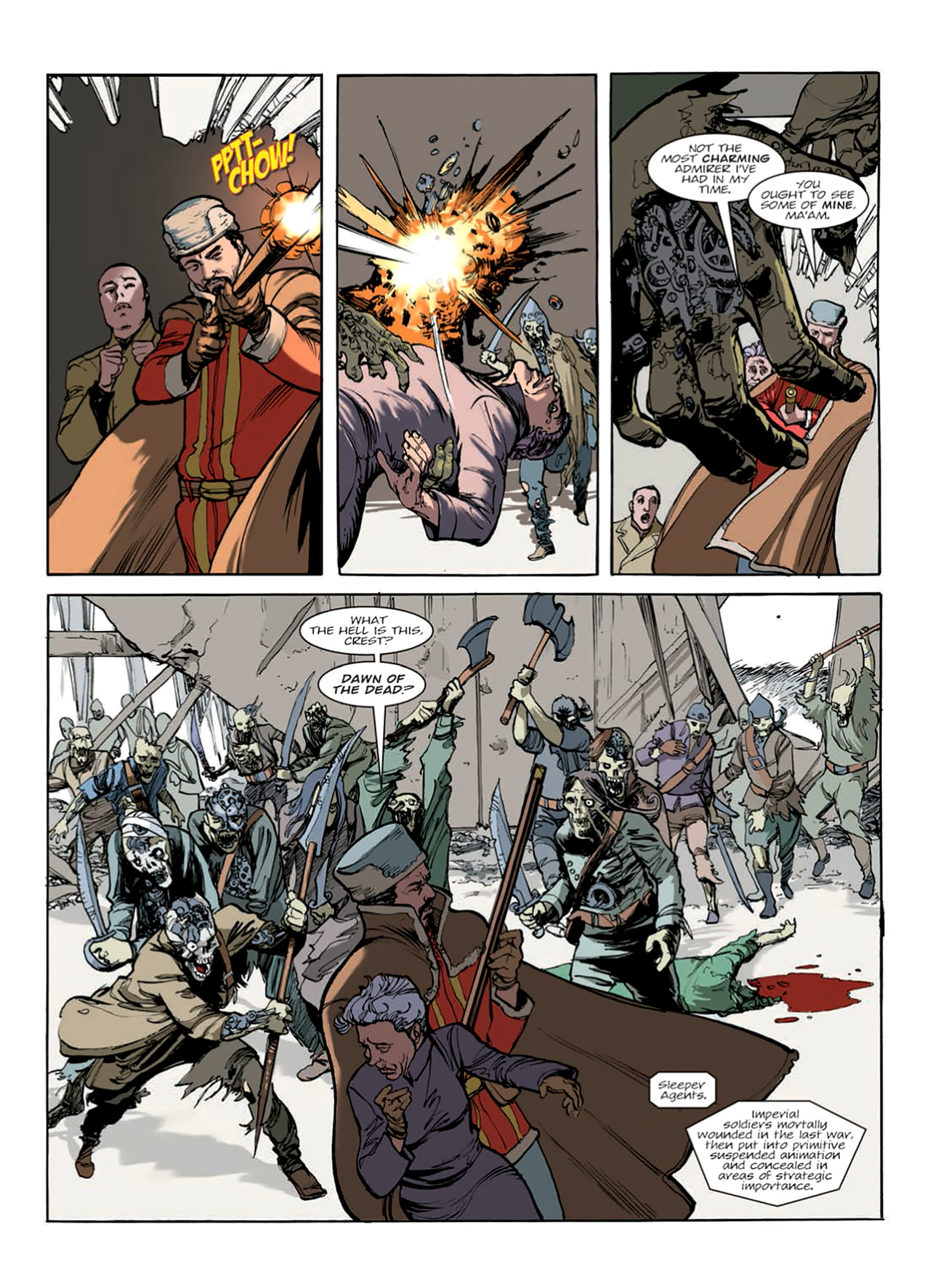 Read online Nikolai Dante comic -  Issue # TPB 9 - 151