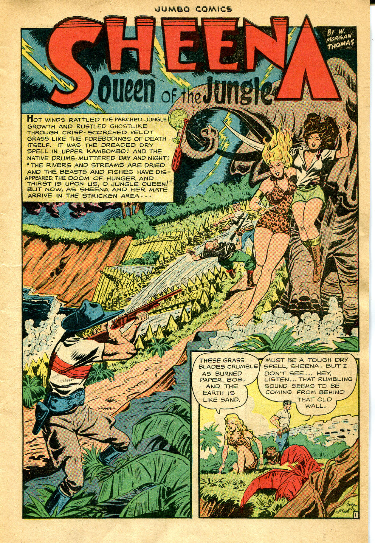 Read online Jumbo Comics comic -  Issue #136 - 3