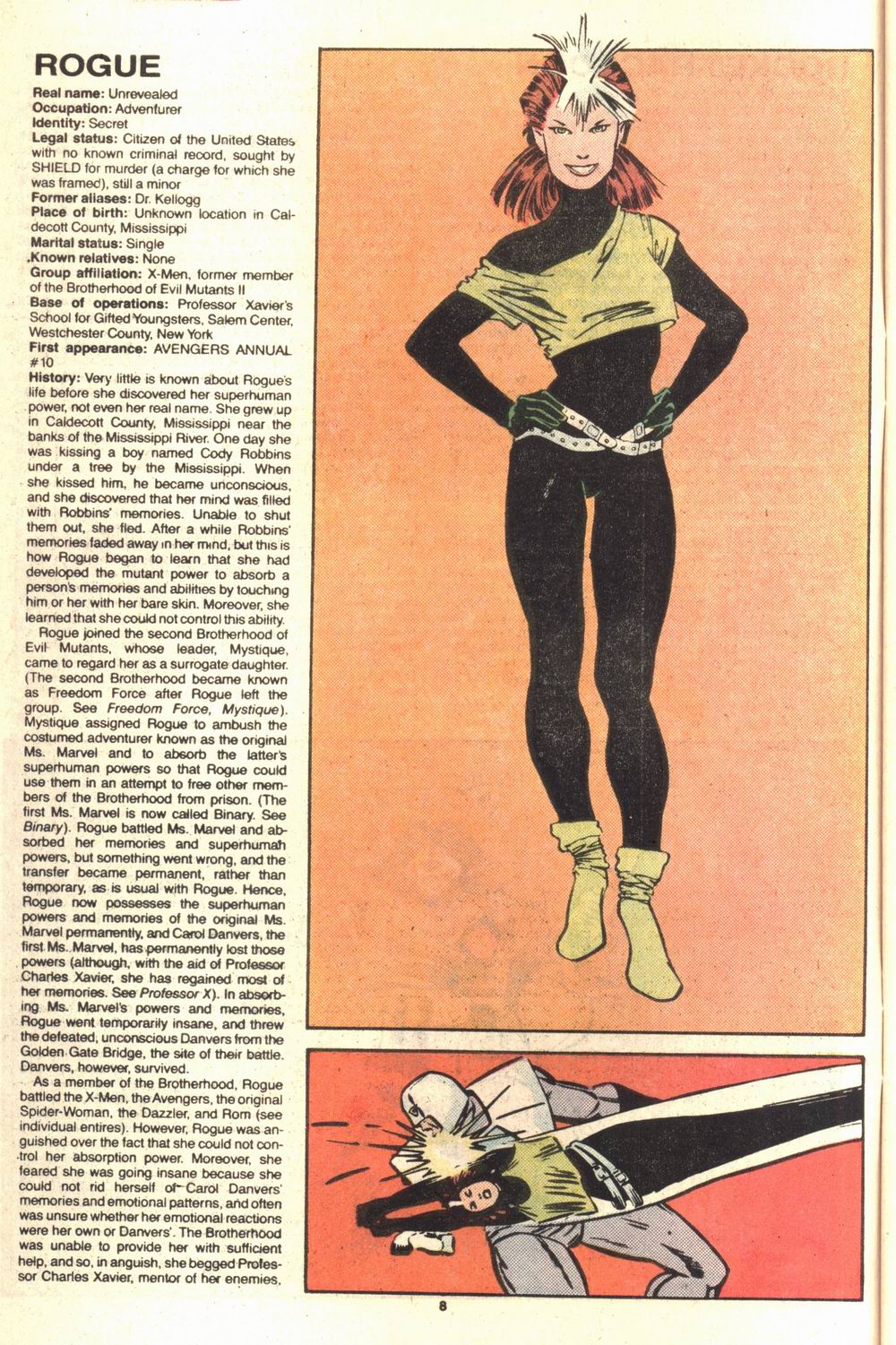 Read online The Official Handbook of the Marvel Universe Deluxe Edition comic -  Issue #11 - 10