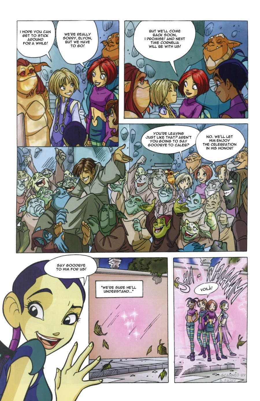 Read online W.i.t.c.h. comic -  Issue #23 - 28