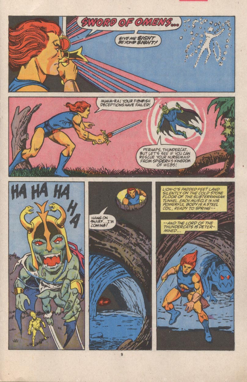 Read online ThunderCats (1985) comic -  Issue #16 - 11