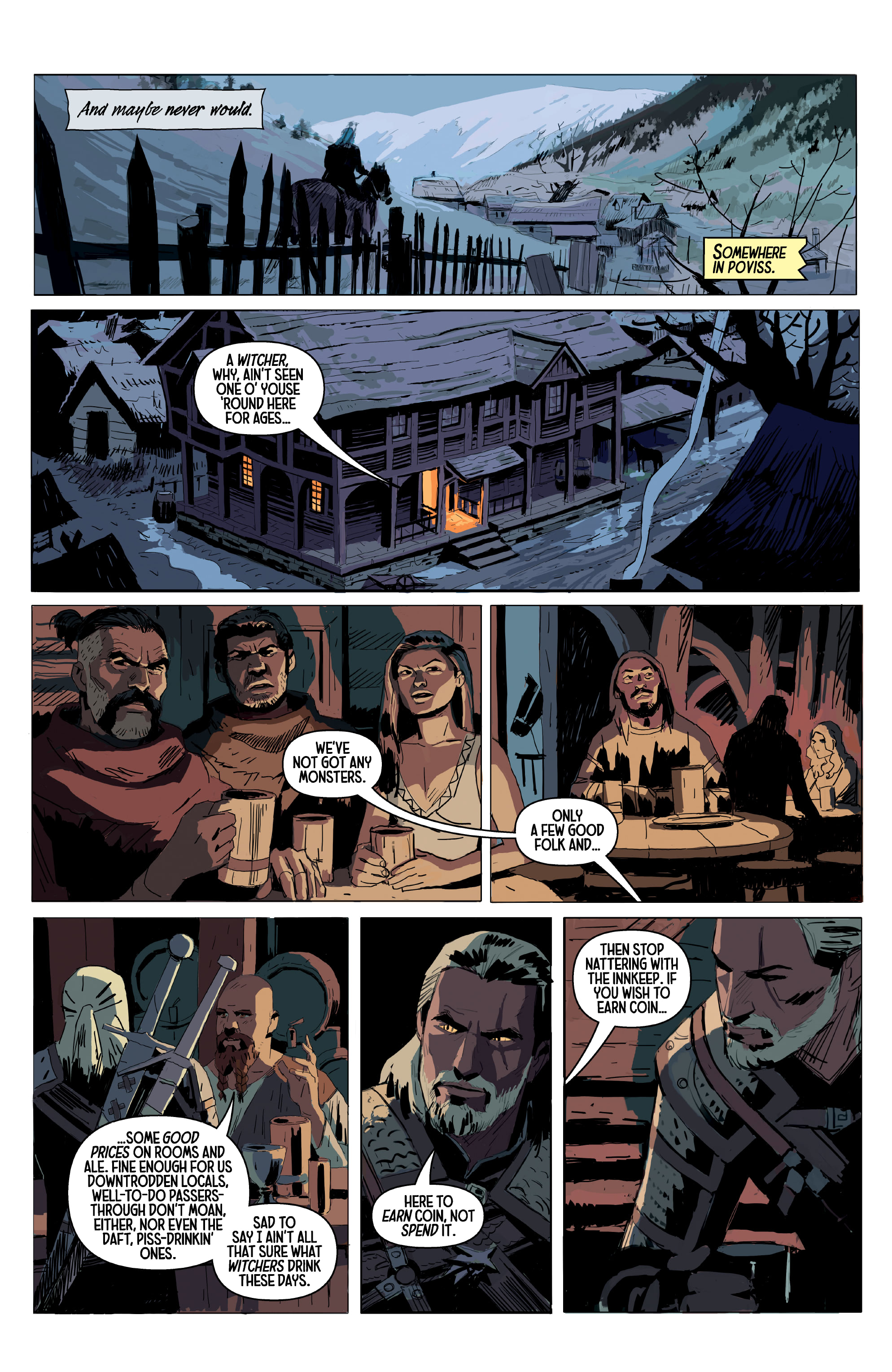 Read online The Witcher: Fading Memories comic -  Issue #1 - 5